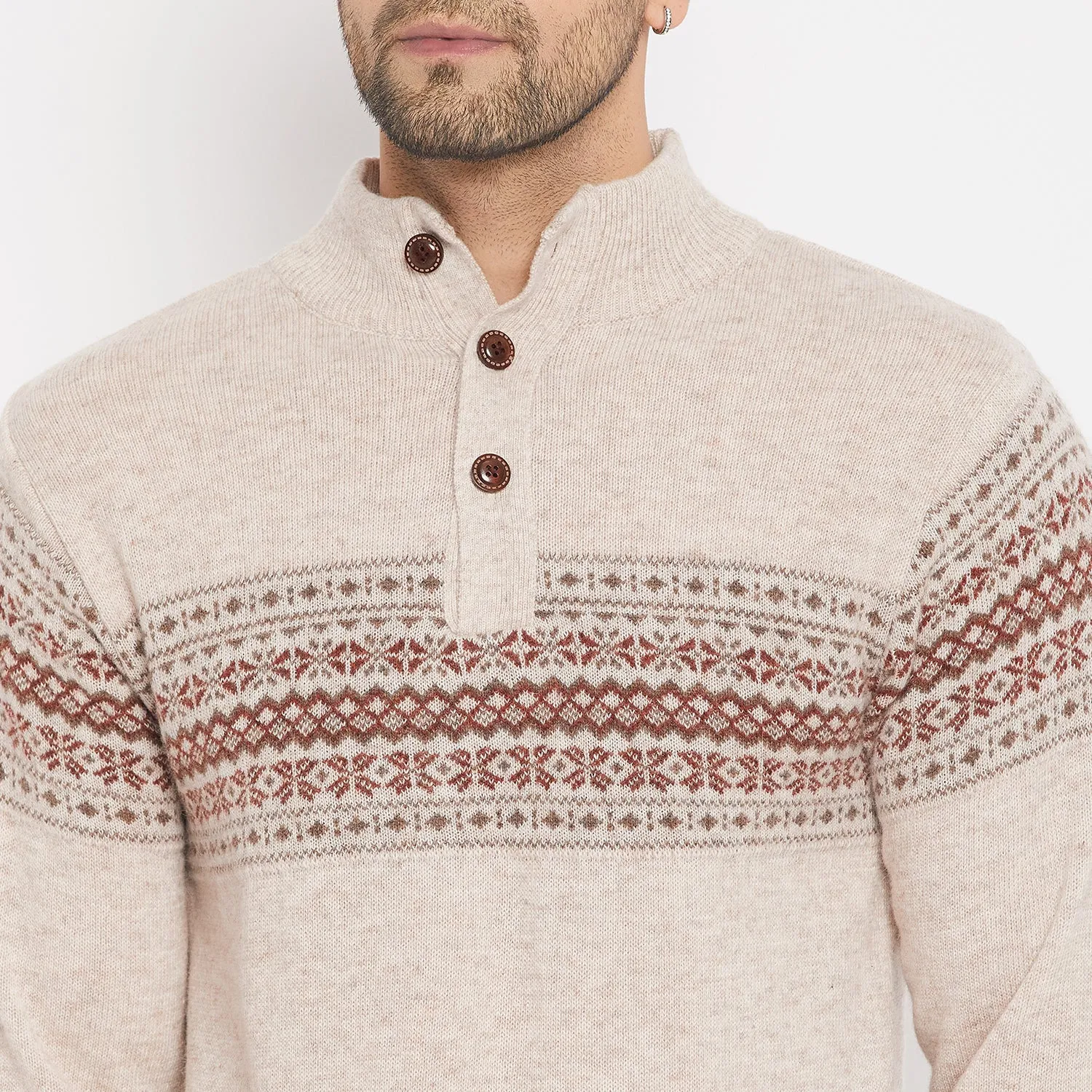 Duke Stardust Men Full Sleeve Pullover (SDS2180)