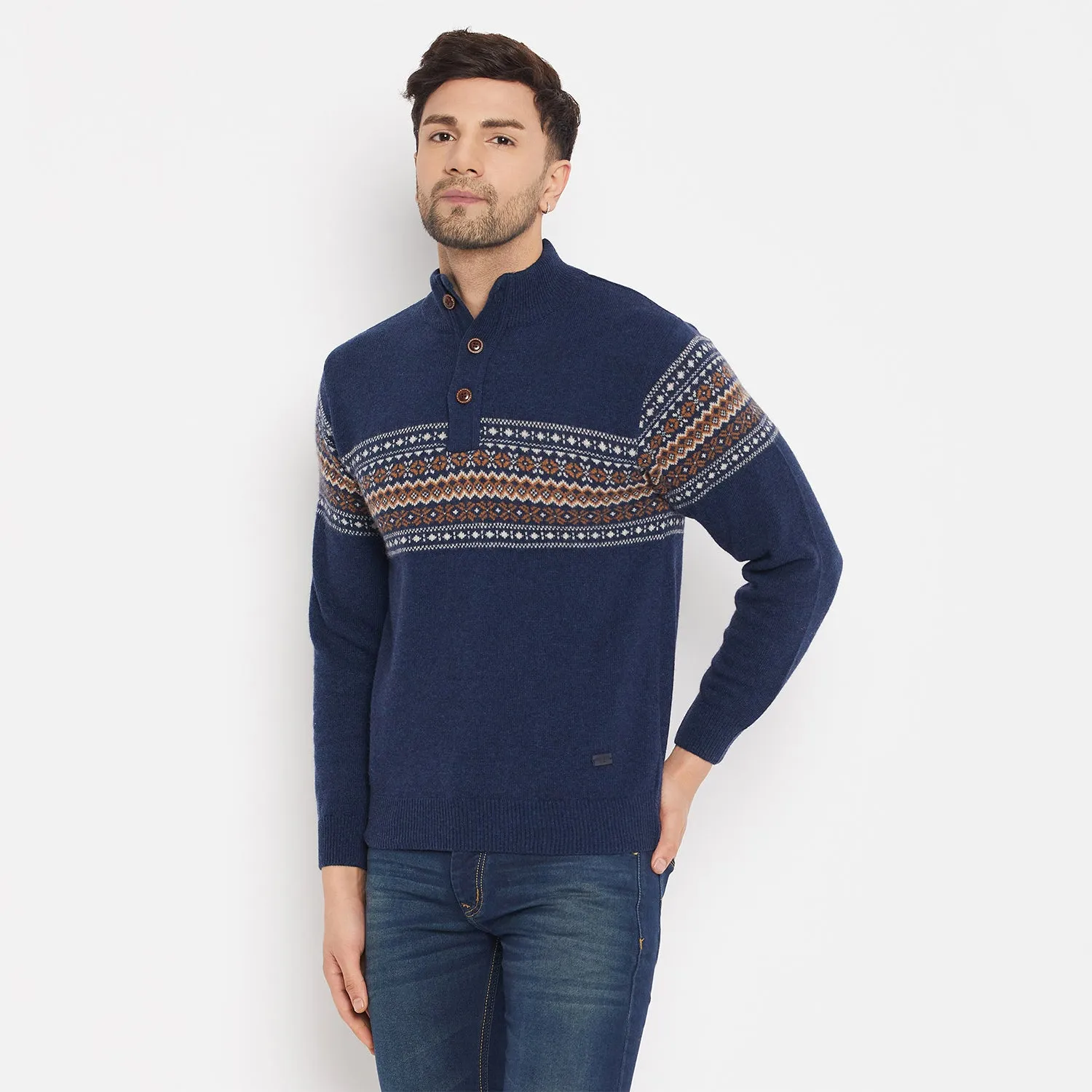 Duke Stardust Men Full Sleeve Pullover (SDS2180)