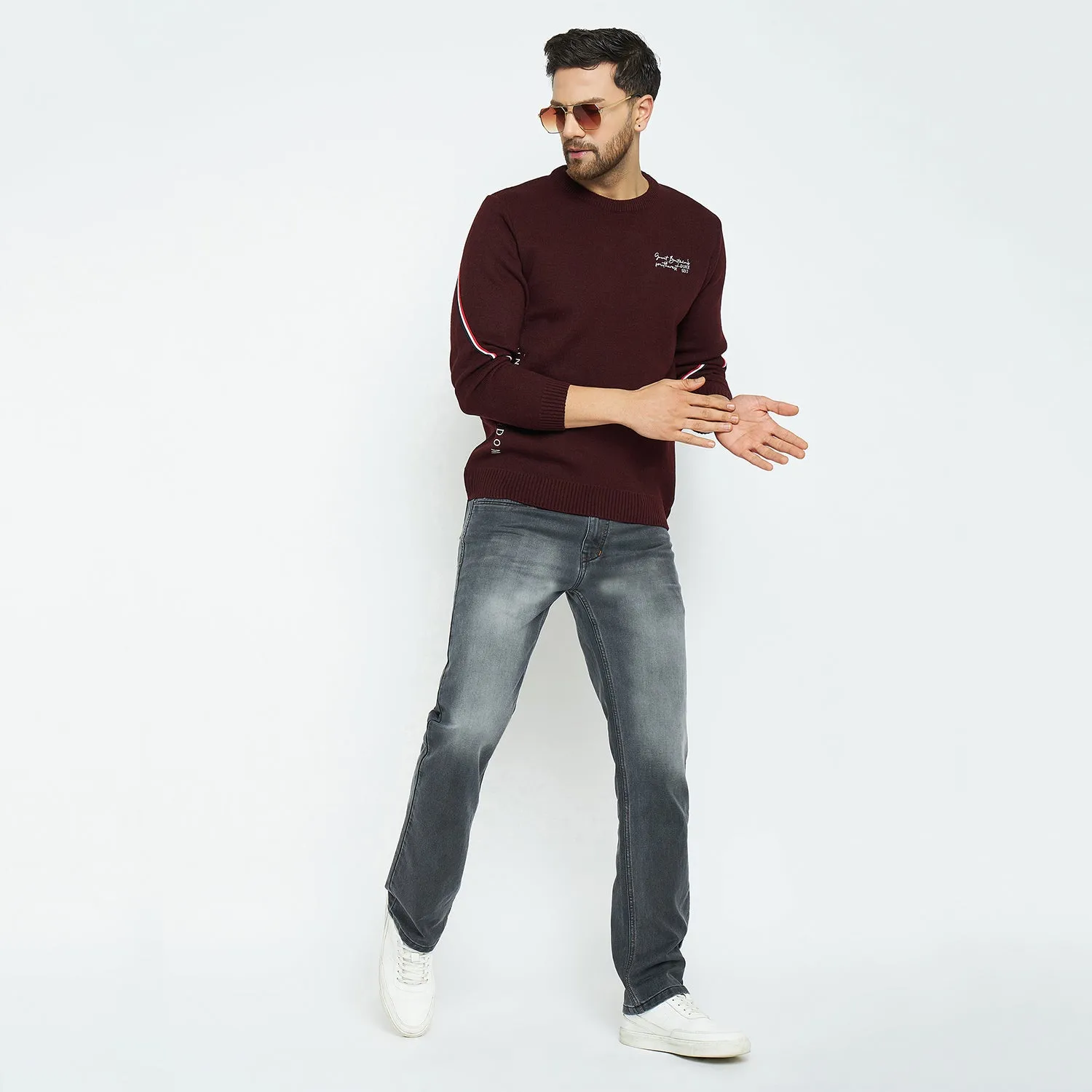 Duke Stardust Men Full Sleeve Regular Fit Pullover (SDS2114)