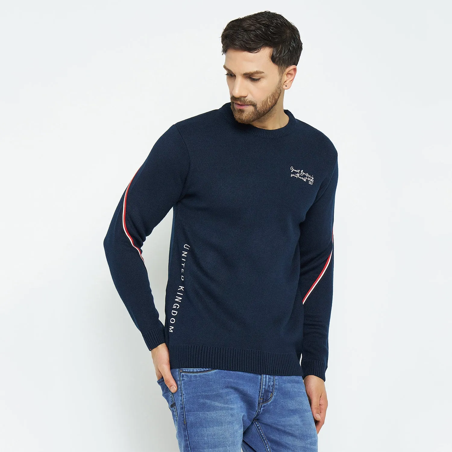 Duke Stardust Men Full Sleeve Regular Fit Pullover (SDS2114)