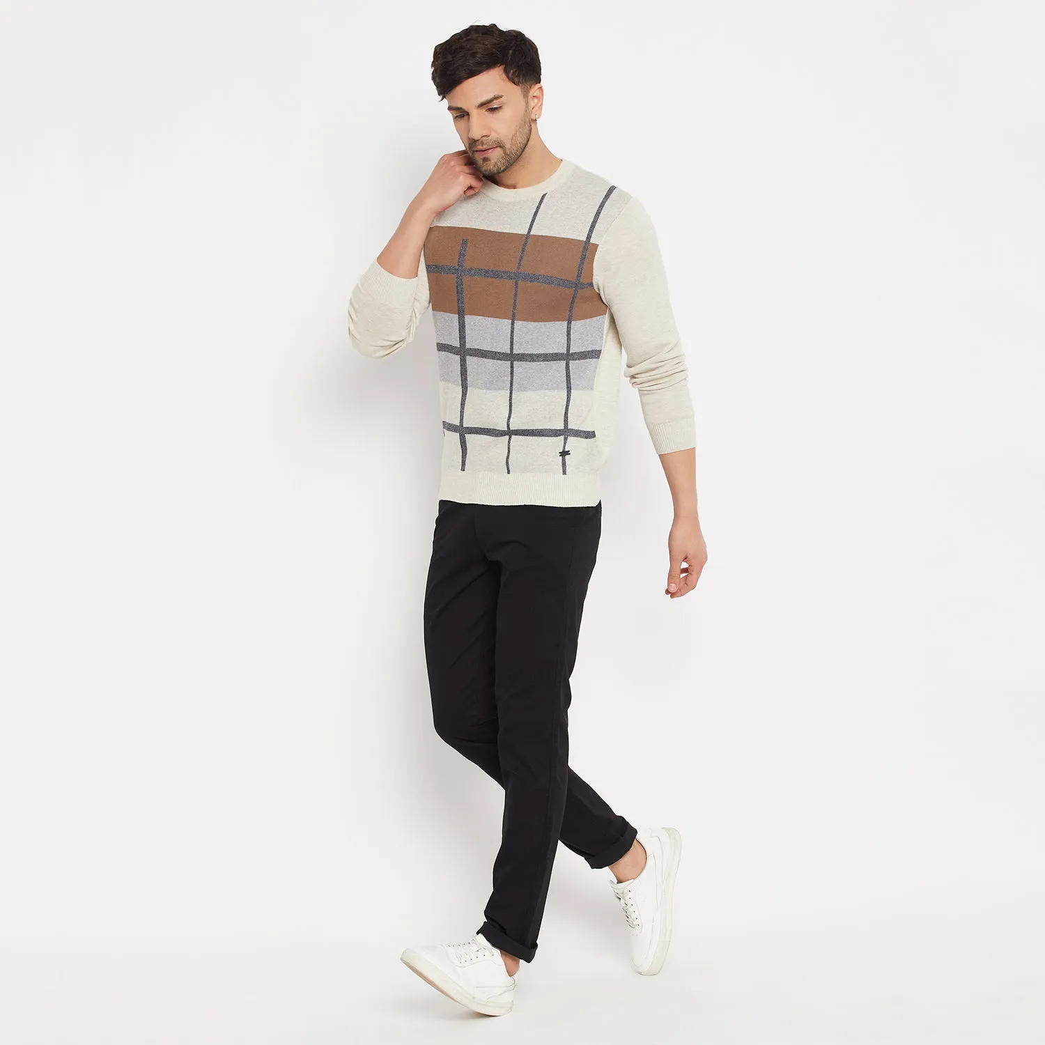 Duke Stardust Men Full Sleeve Regular Fit Pullover (SDS2184)