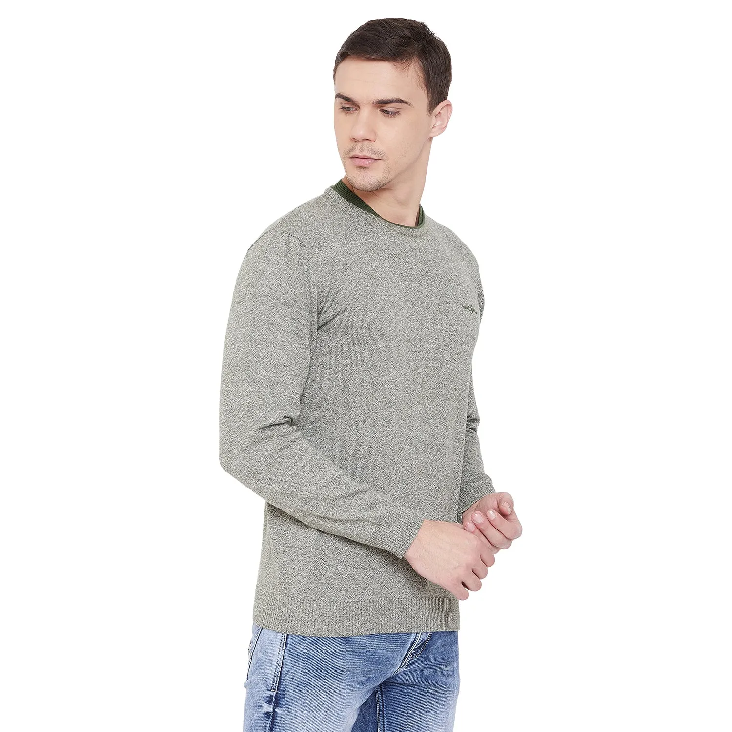 Duke Stardust Men Full Sleeve Round Neck Pullover (LQS6815)