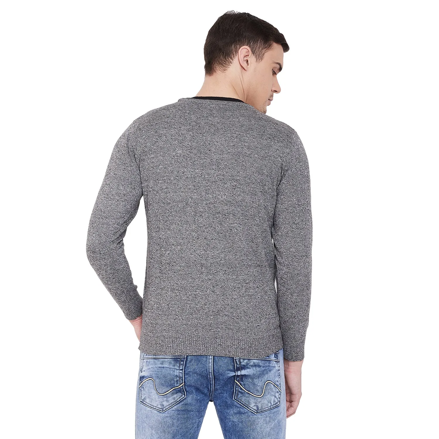 Duke Stardust Men Full Sleeve Round Neck Pullover (LQS6815)