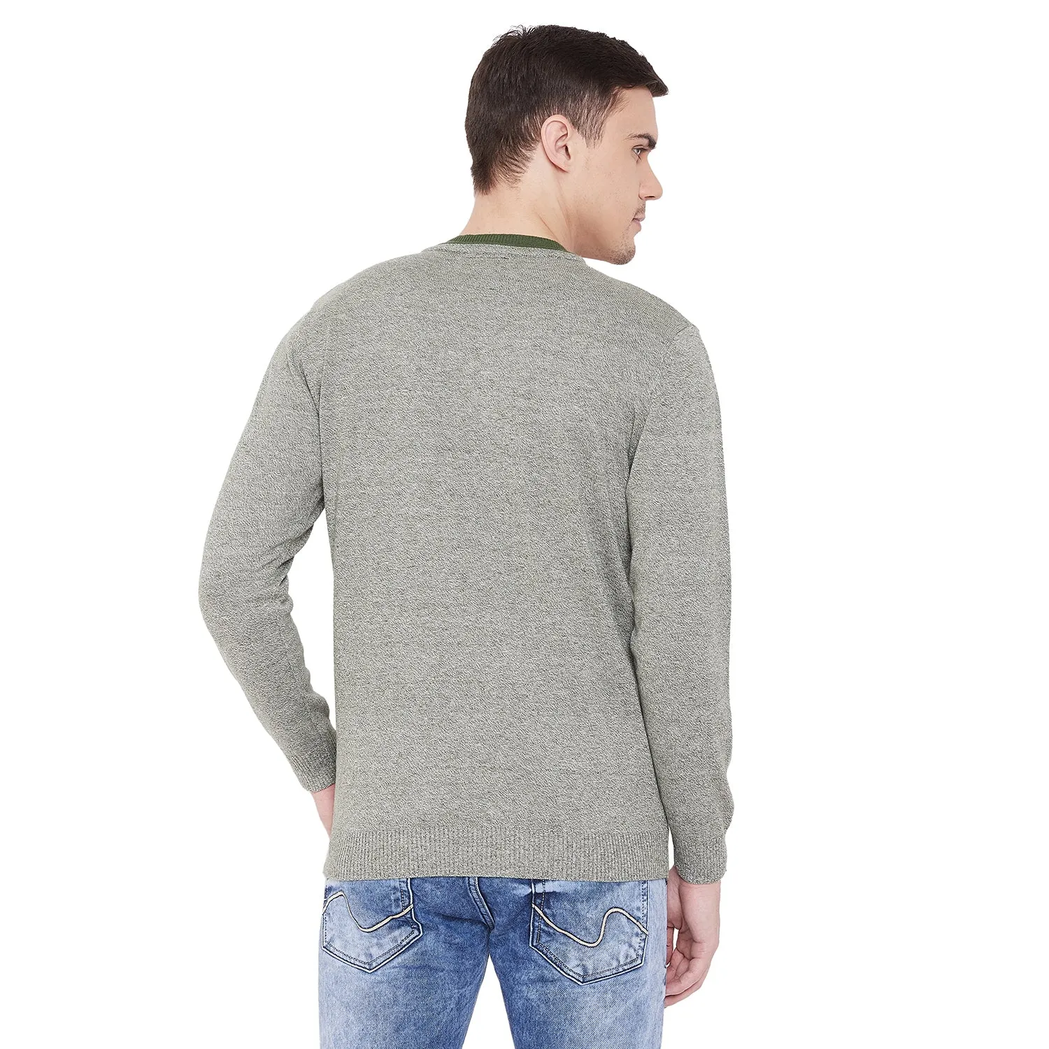 Duke Stardust Men Full Sleeve Round Neck Pullover (LQS6815)