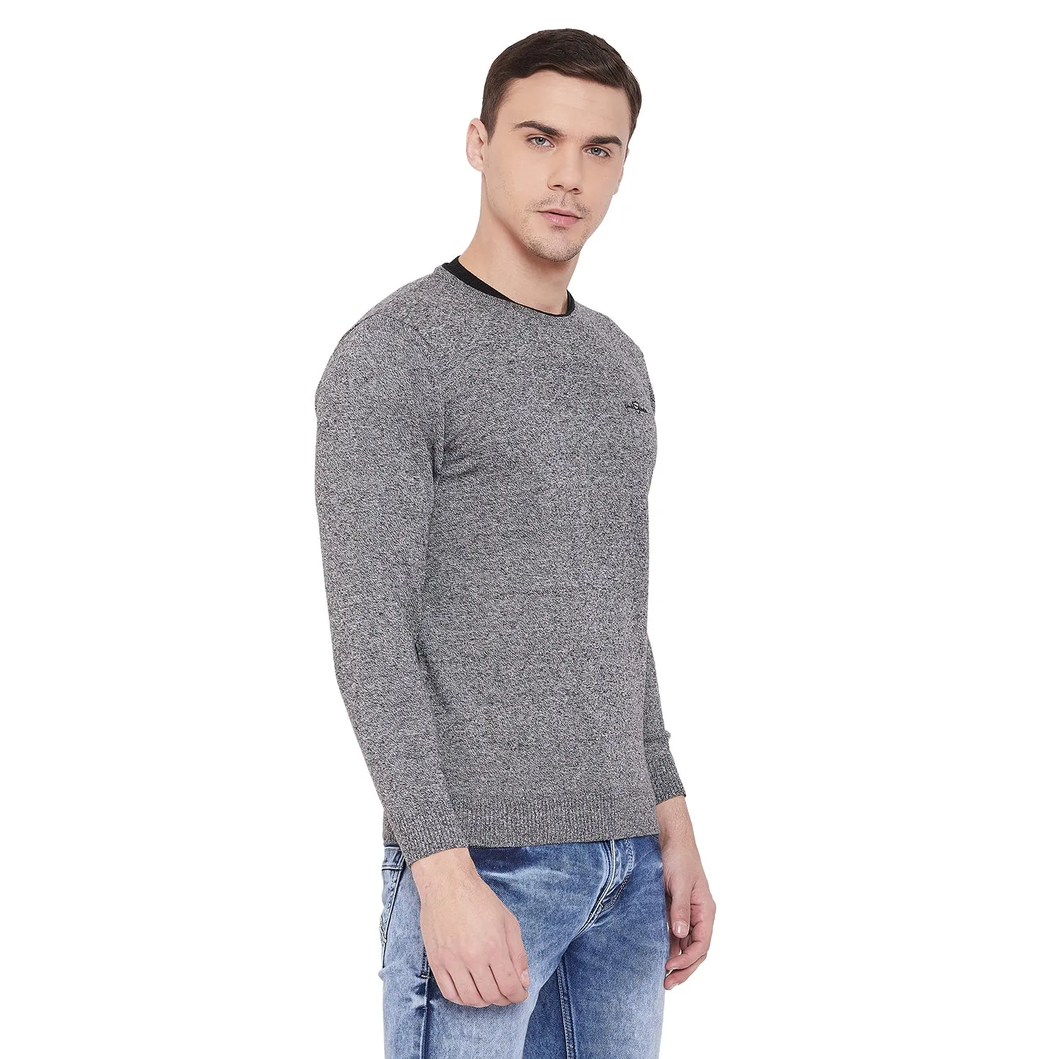 Duke Stardust Men Full Sleeve Round Neck Pullover (LQS6815)