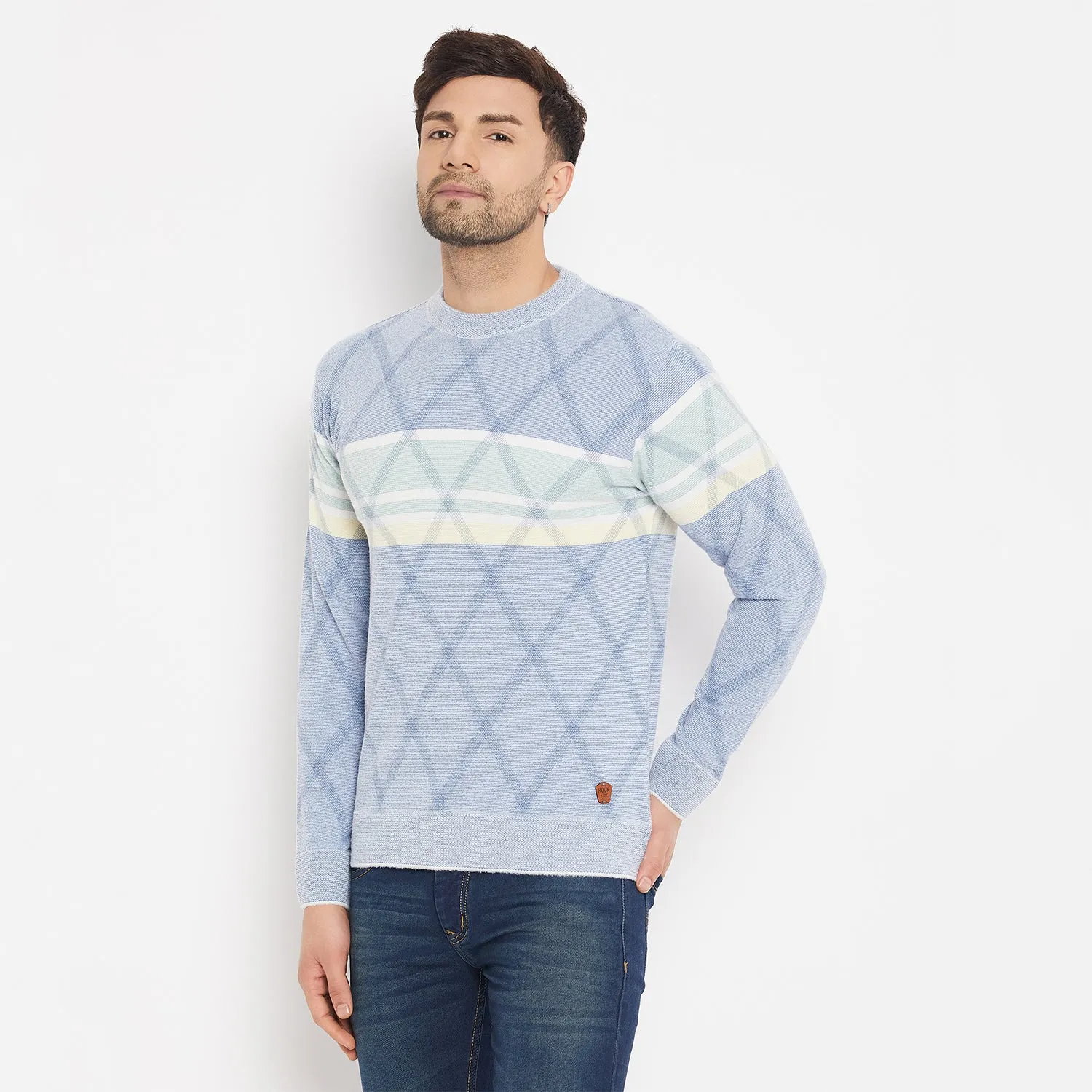 Duke Stardust Men Full Sleeve Round Neck Pullover (SDS2105)