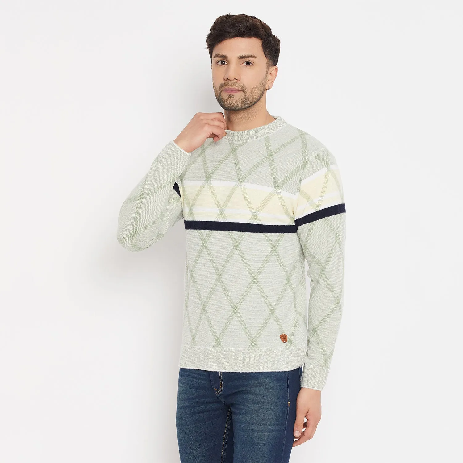 Duke Stardust Men Full Sleeve Round Neck Pullover (SDS2105)