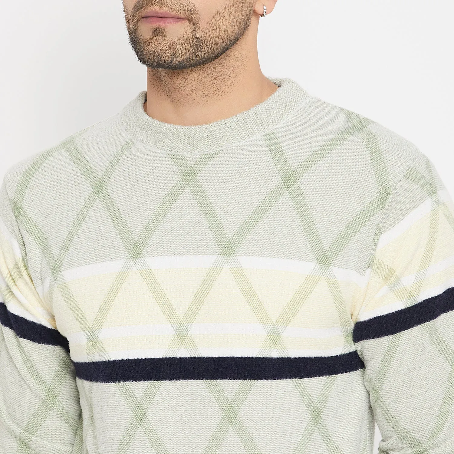 Duke Stardust Men Full Sleeve Round Neck Pullover (SDS2105)