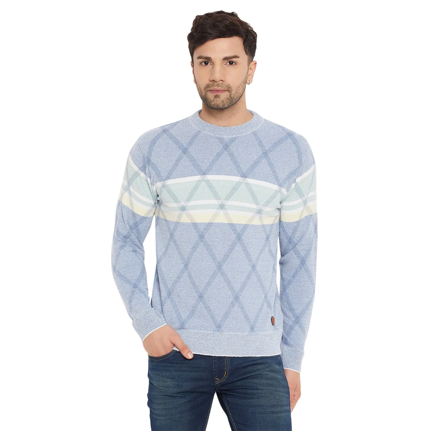 Duke Stardust Men Full Sleeve Round Neck Pullover (SDS2105)