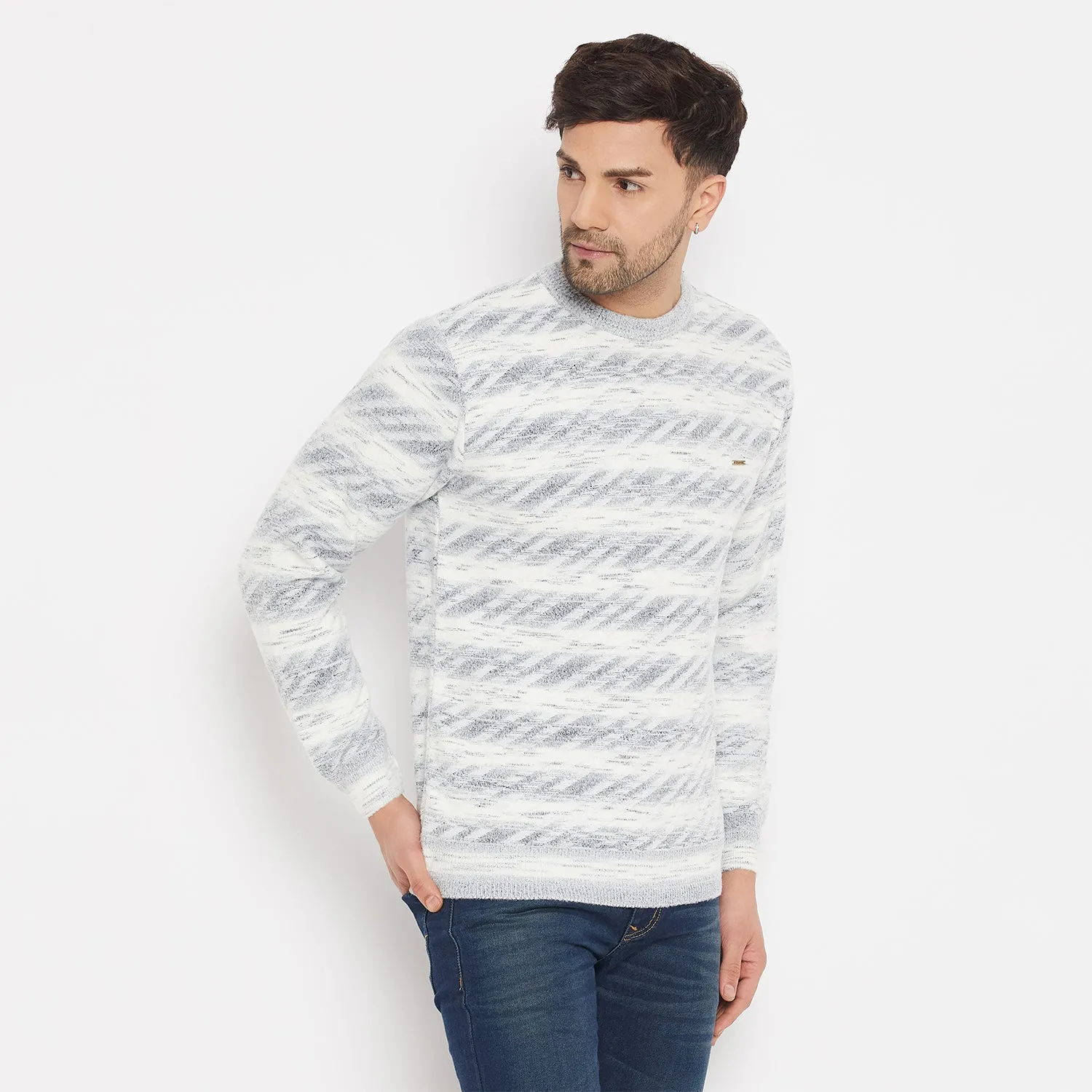 Duke Stardust Men Full Sleeve Round Neck Pullover (SDS2109)