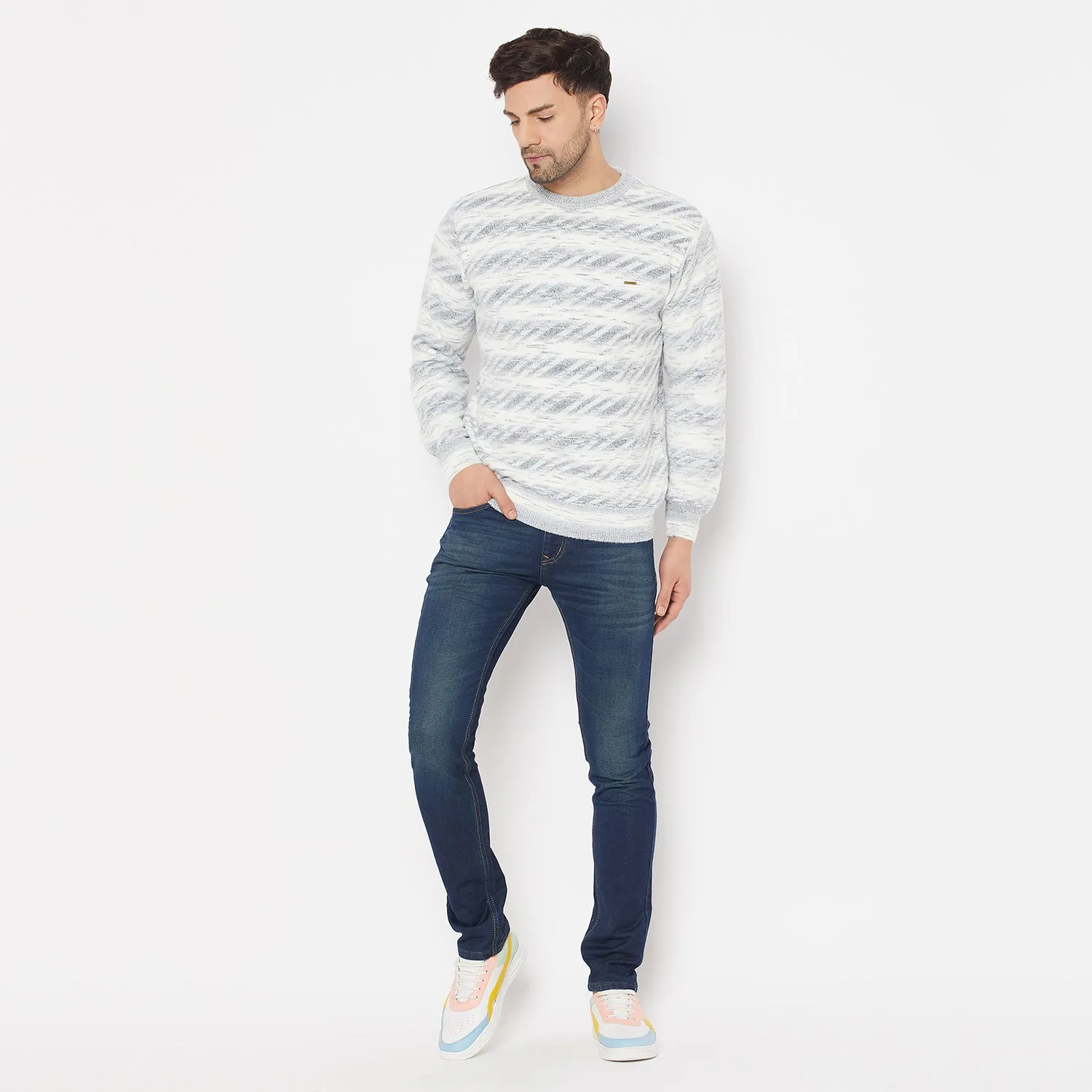 Duke Stardust Men Full Sleeve Round Neck Pullover (SDS2109)