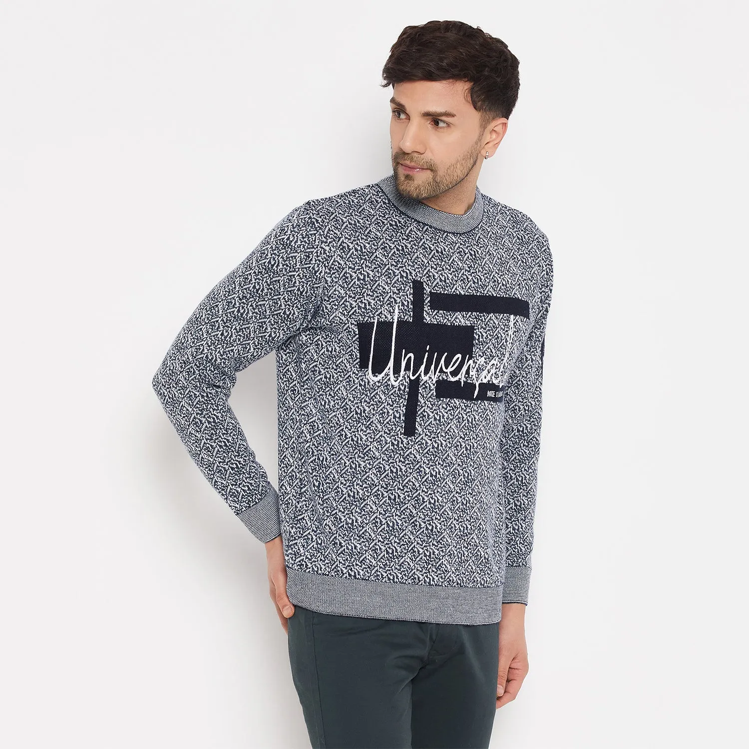 Duke Stardust Men Full Sleeve Round Neck Pullover (SDS2115)