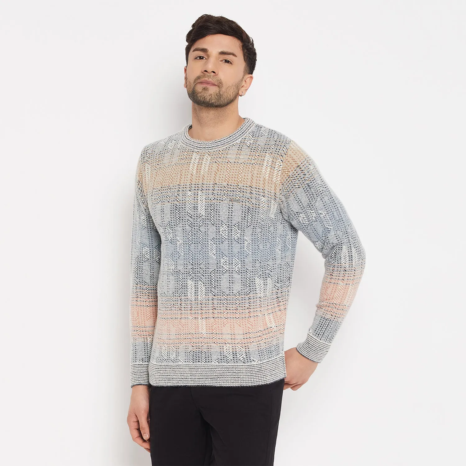 Duke Stardust Men Full Sleeve Round Neck Pullover (SDS2116)