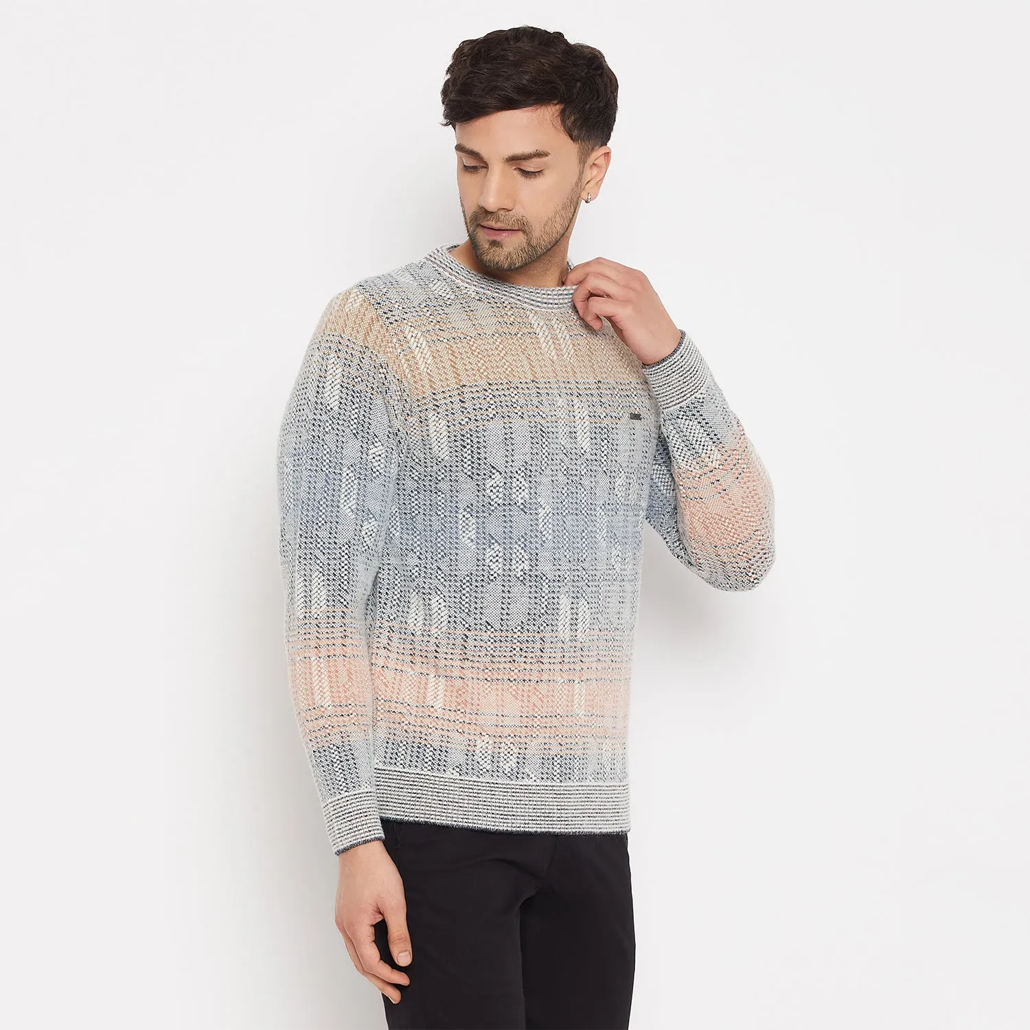 Duke Stardust Men Full Sleeve Round Neck Pullover (SDS2116)