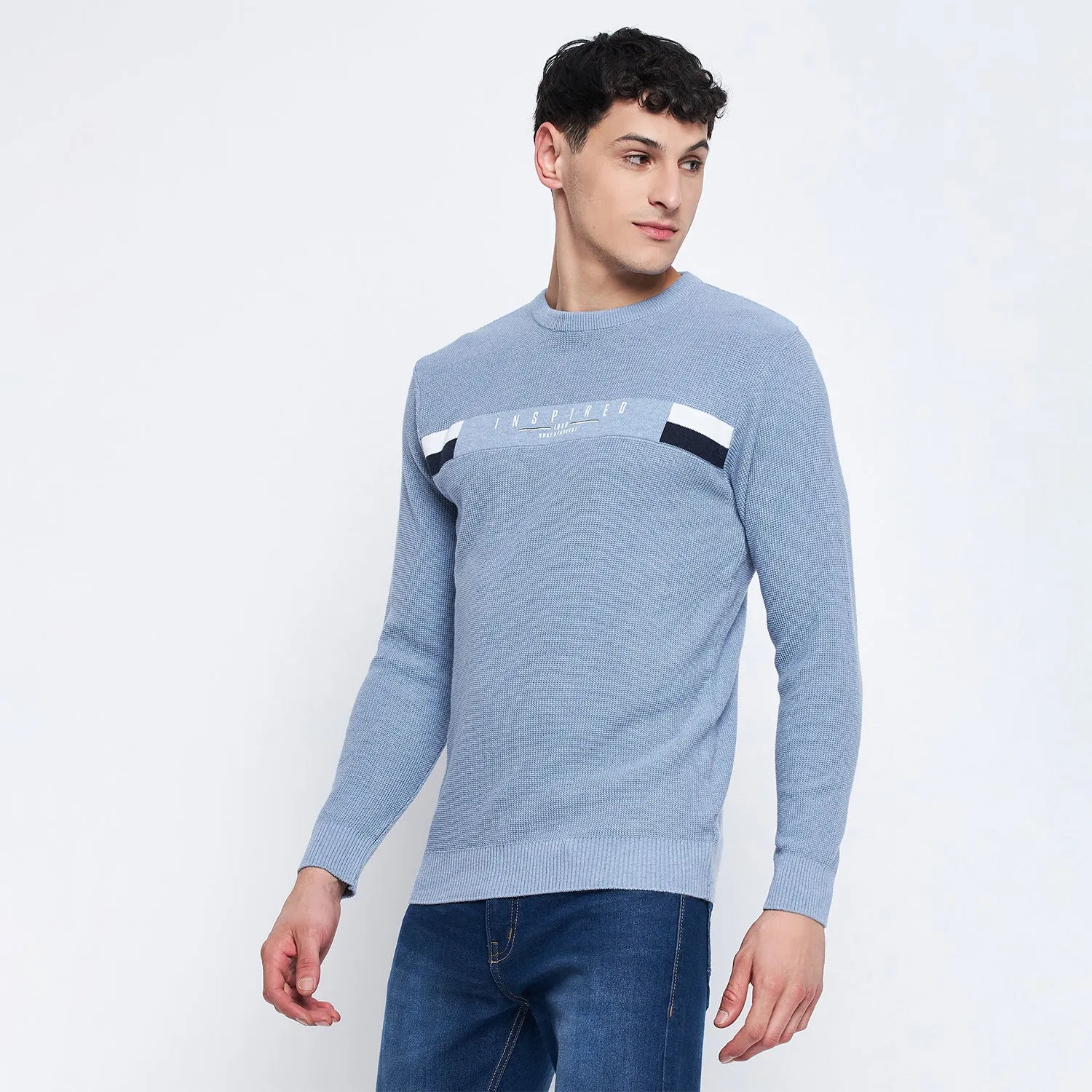 Duke Stardust Men Full Sleeve Round Neck Pullover (SDS674)