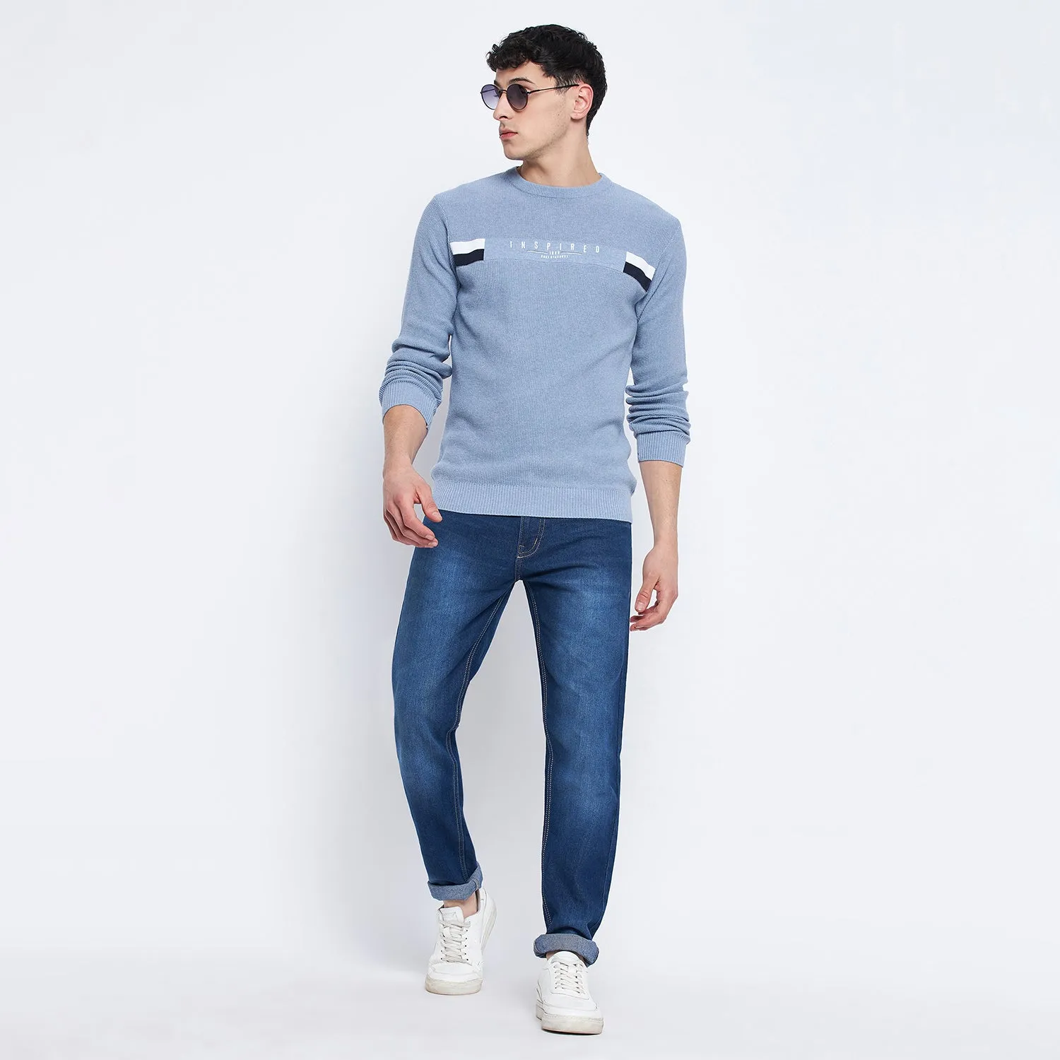 Duke Stardust Men Full Sleeve Round Neck Pullover (SDS674)