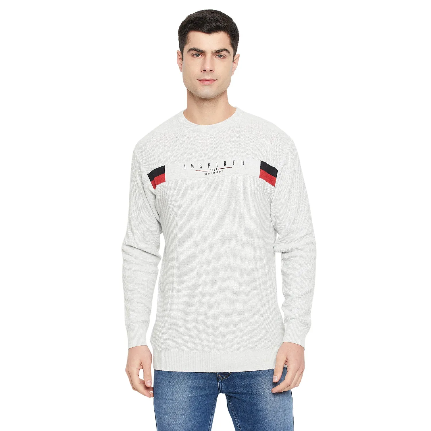 Duke Stardust Men Full Sleeve Round Neck Pullover (SDS674)