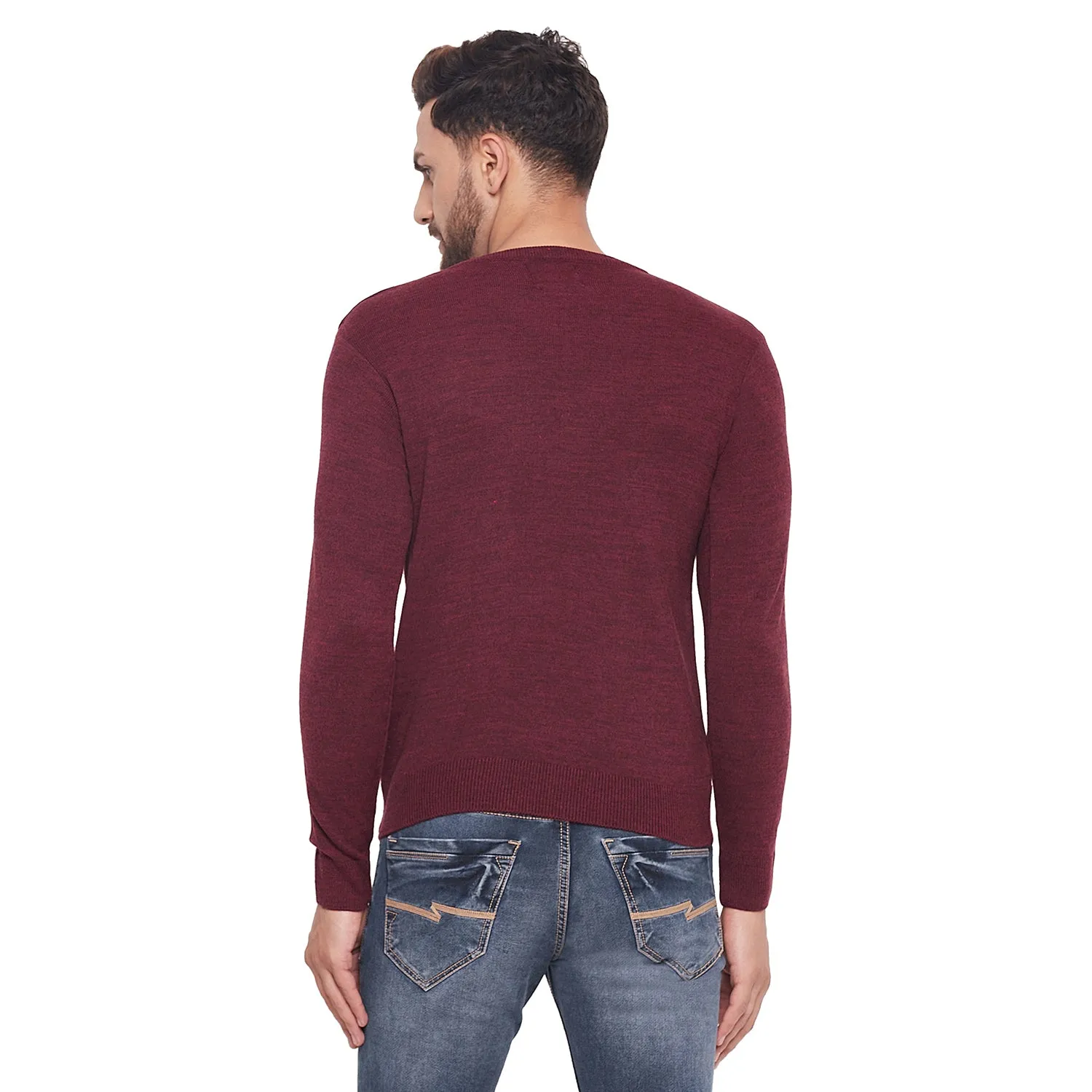 Duke Stardust Men Full Sleeve Round Neck Sweater (MSDS8055)
