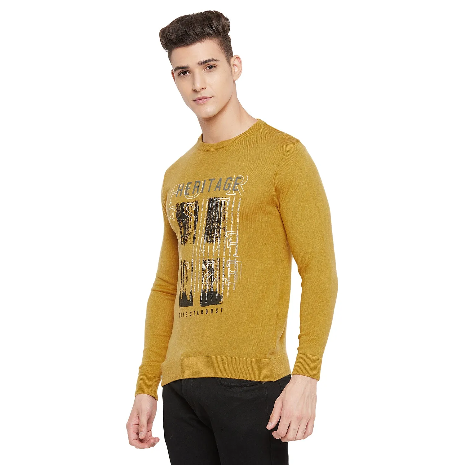 Duke Stardust Men Full Sleeve Round Neck Sweater (MSDS8055)