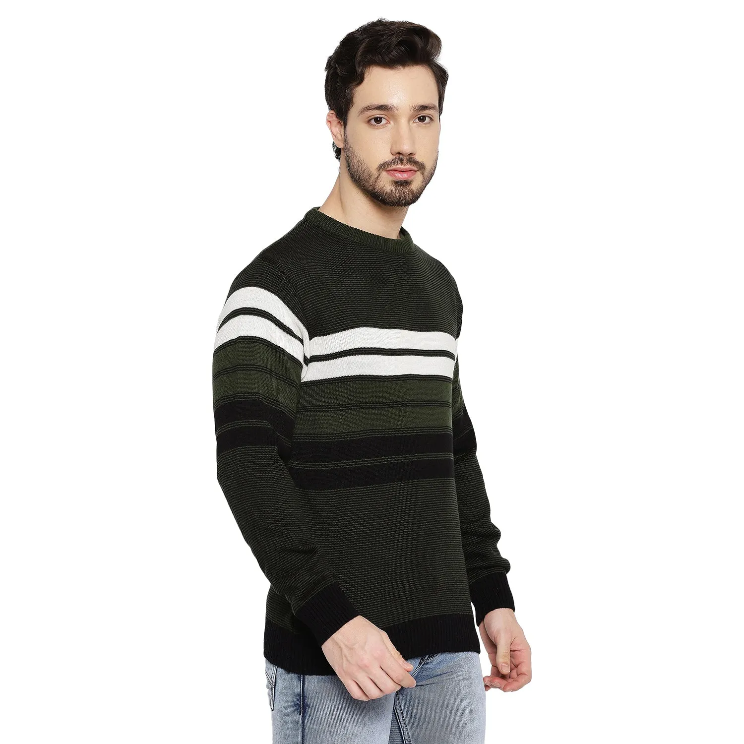 Duke Stardust Men Full Sleeve Round Neck Sweater (SDS2007)