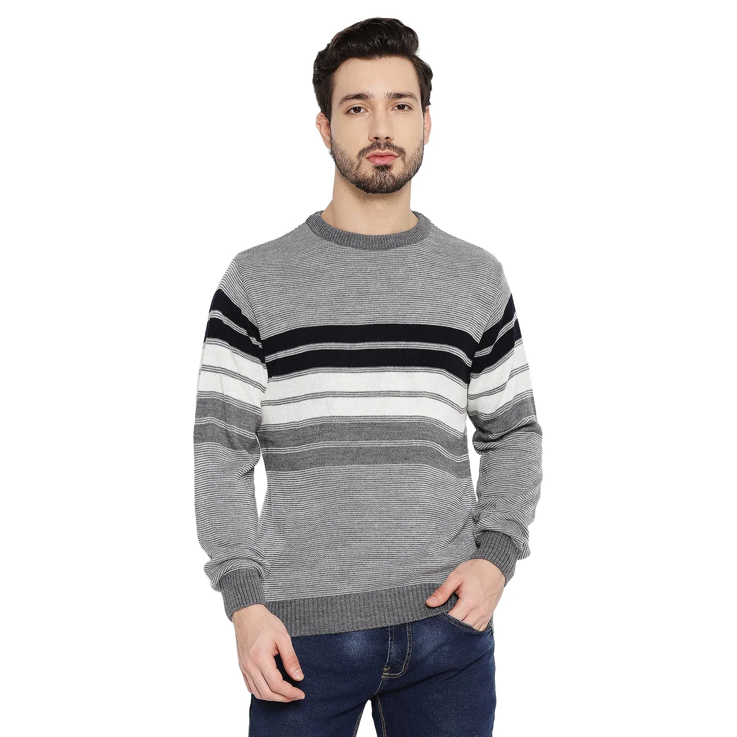 Duke Stardust Men Full Sleeve Round Neck Sweater (SDS2007)