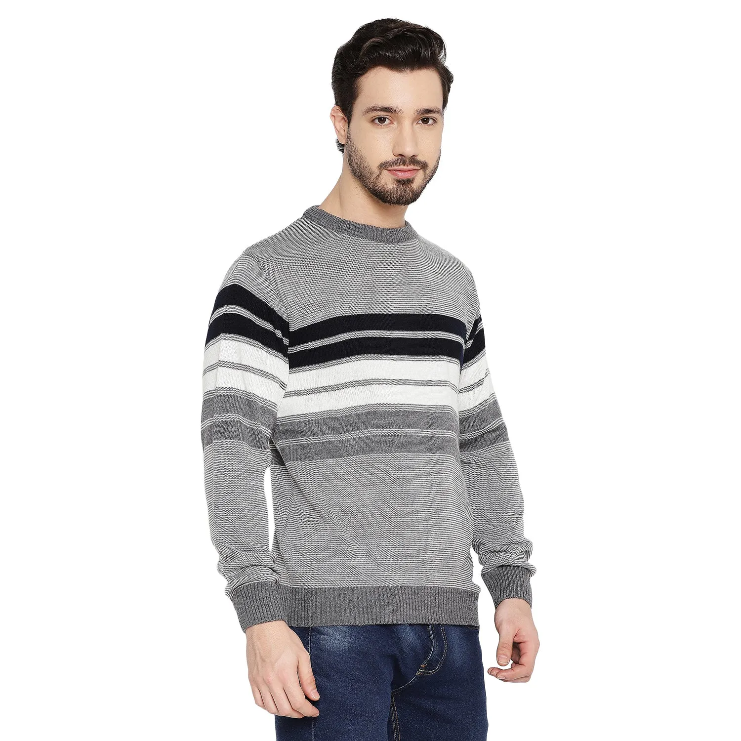 Duke Stardust Men Full Sleeve Round Neck Sweater (SDS2007)