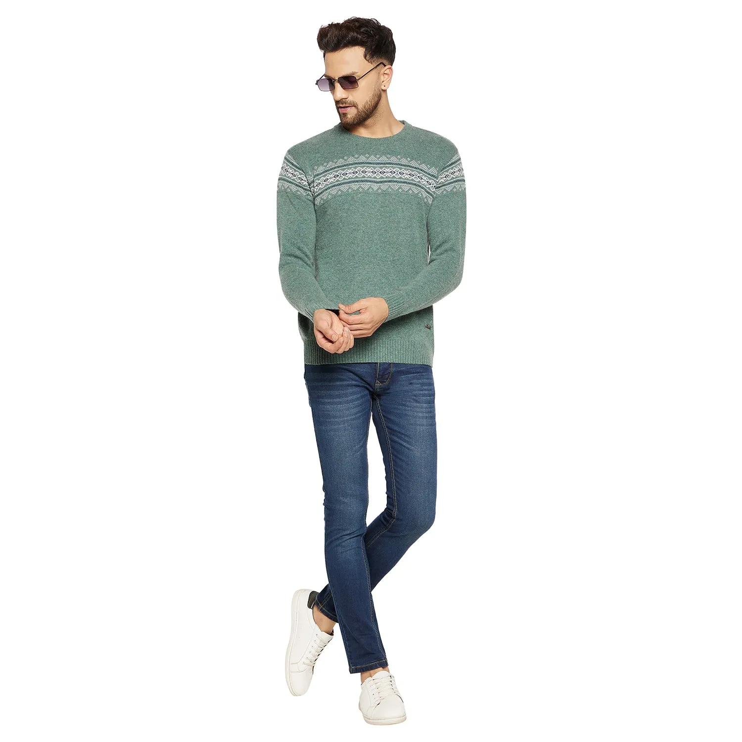 Duke Stardust Men Full Sleeve Round Neck Sweater (SDS2009)