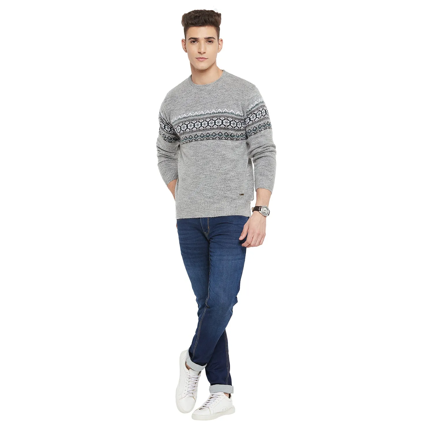 Duke Stardust Men Full Sleeve Round Neck Sweater (SDS2010)