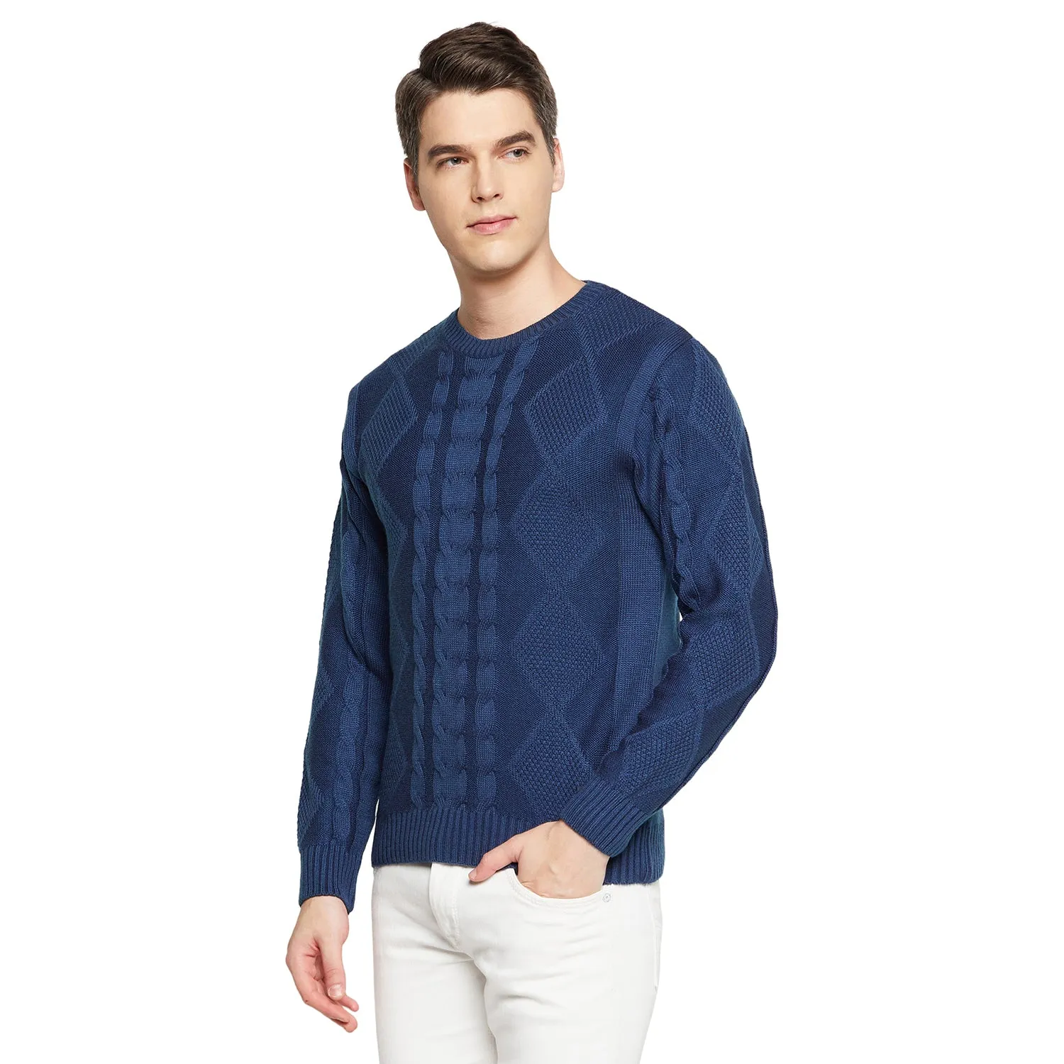 Duke Stardust Men Full Sleeve Round Neck Sweater (SDS2018)