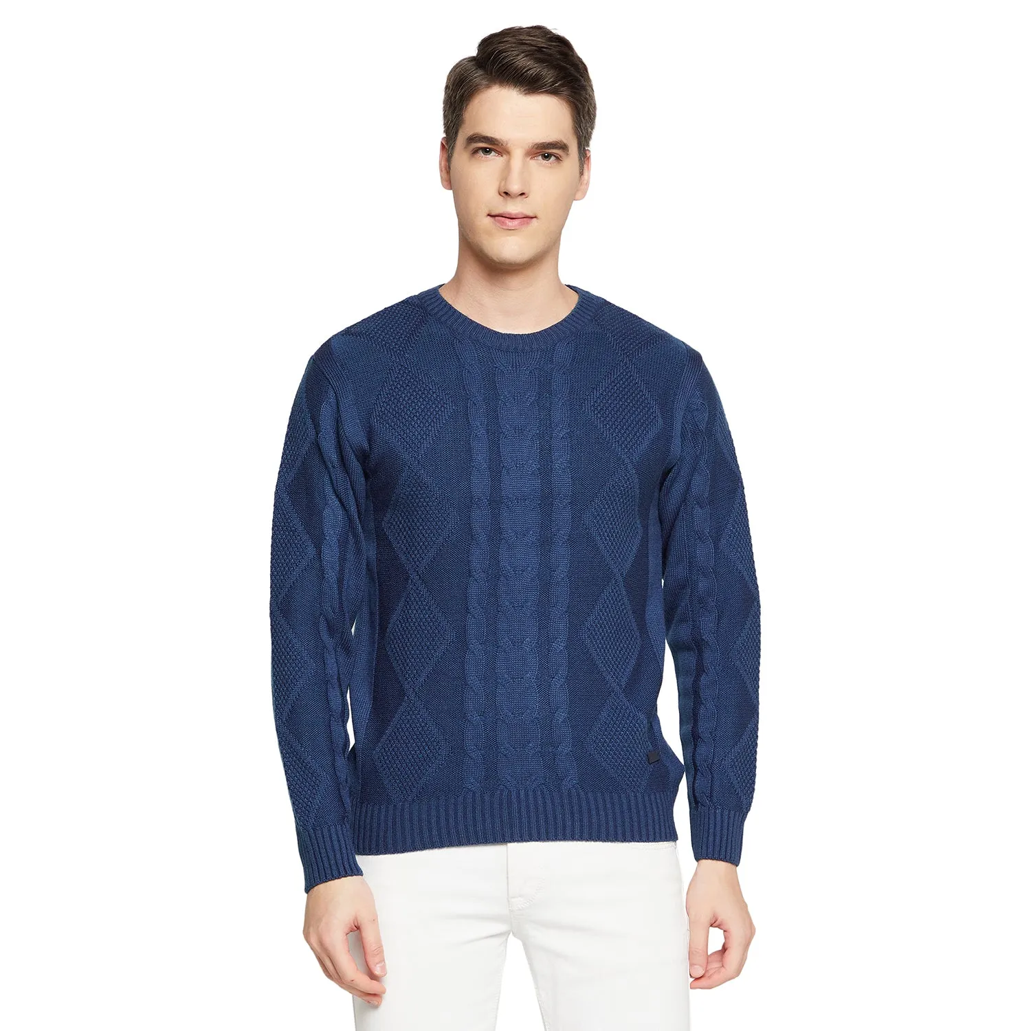 Duke Stardust Men Full Sleeve Round Neck Sweater (SDS2018)