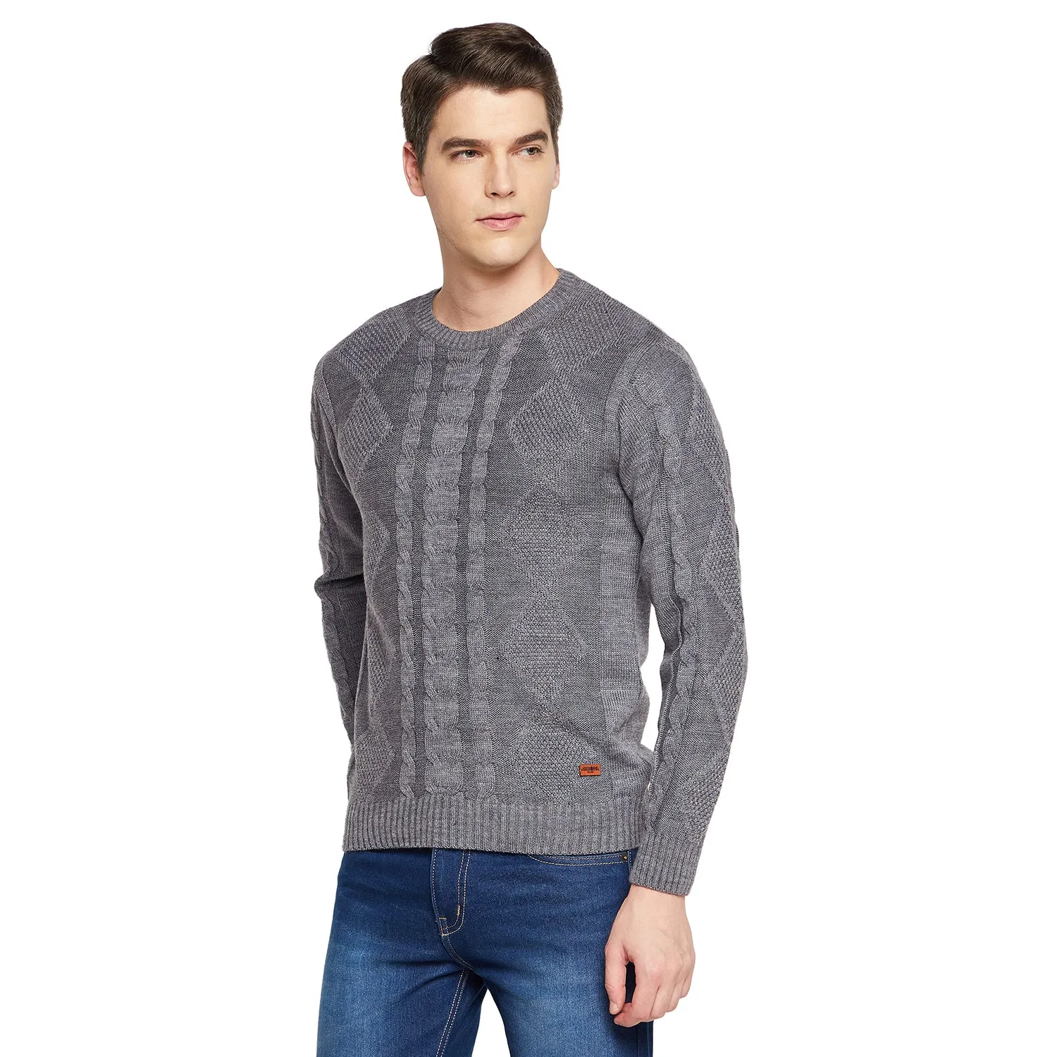 Duke Stardust Men Full Sleeve Round Neck Sweater (SDS2018)