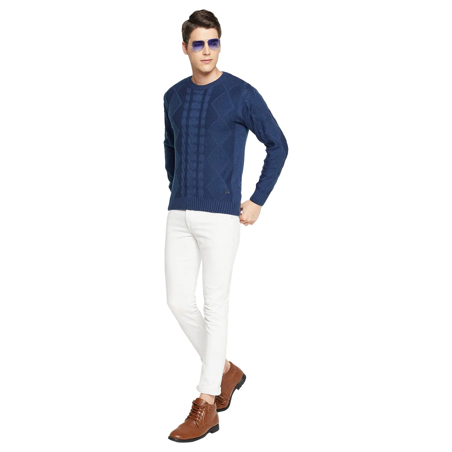 Duke Stardust Men Full Sleeve Round Neck Sweater (SDS2018)