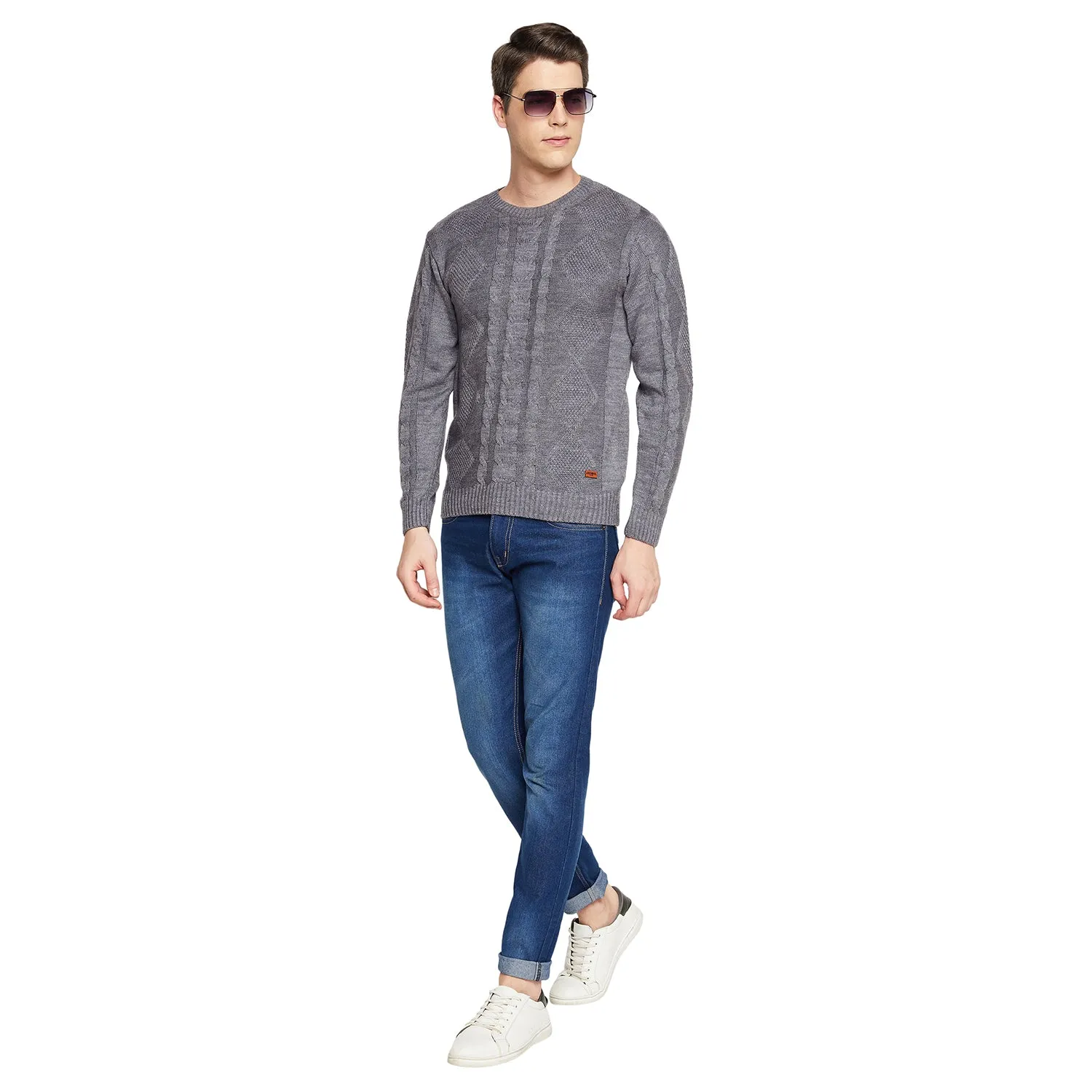 Duke Stardust Men Full Sleeve Round Neck Sweater (SDS2018)