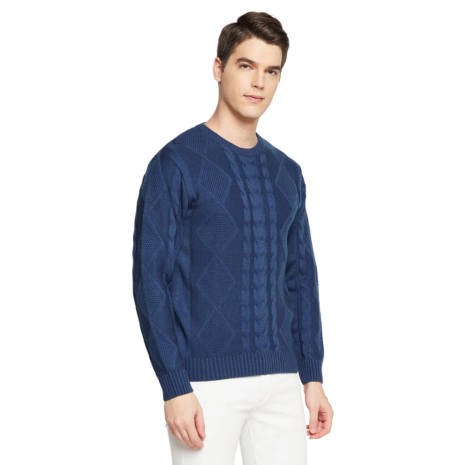 Duke Stardust Men Full Sleeve Round Neck Sweater (SDS2018)