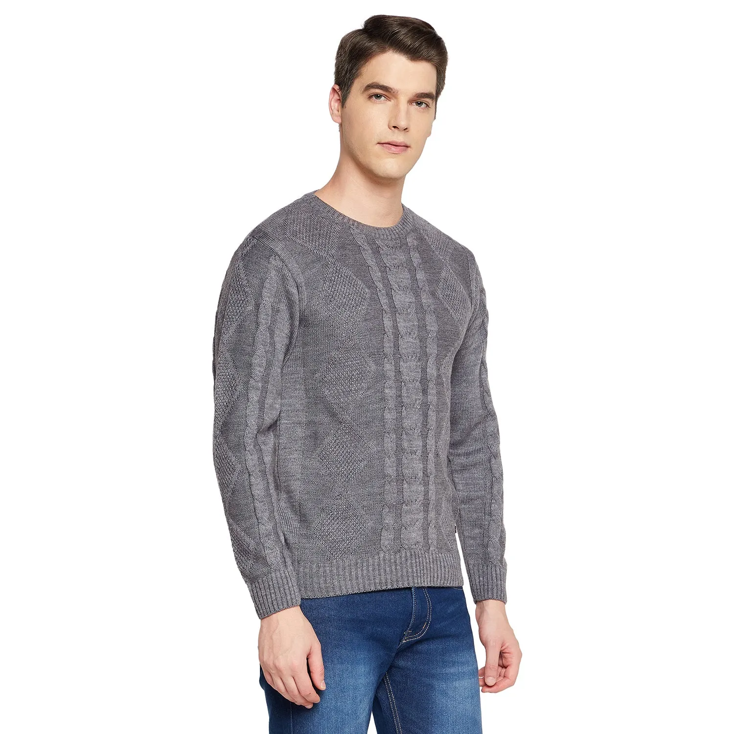 Duke Stardust Men Full Sleeve Round Neck Sweater (SDS2018)