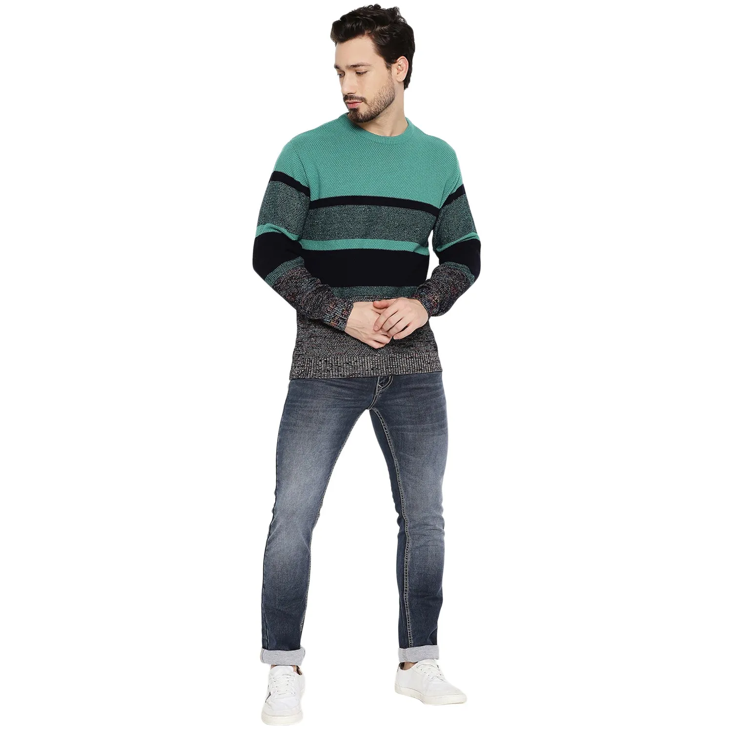 Duke Stardust Men Full Sleeve Round Neck Sweater (SDS2019)