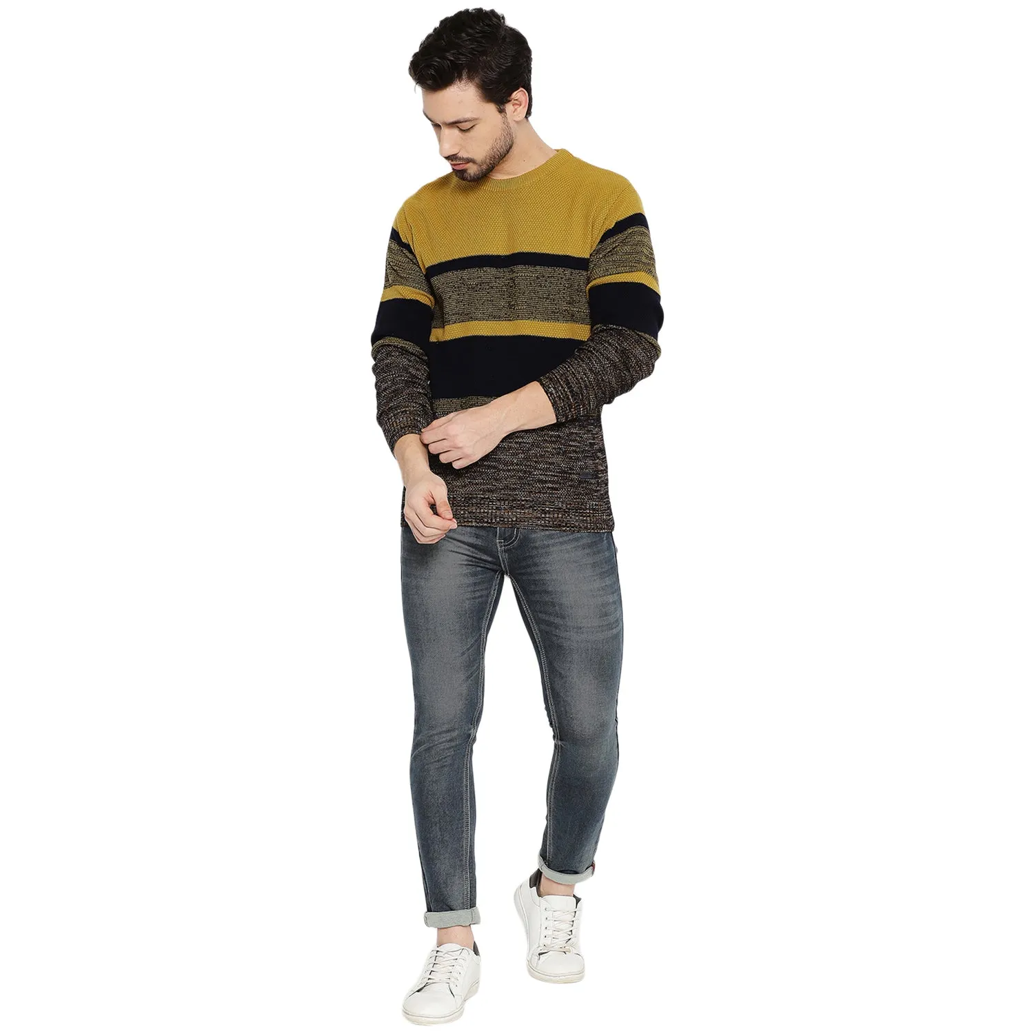 Duke Stardust Men Full Sleeve Round Neck Sweater (SDS2019)