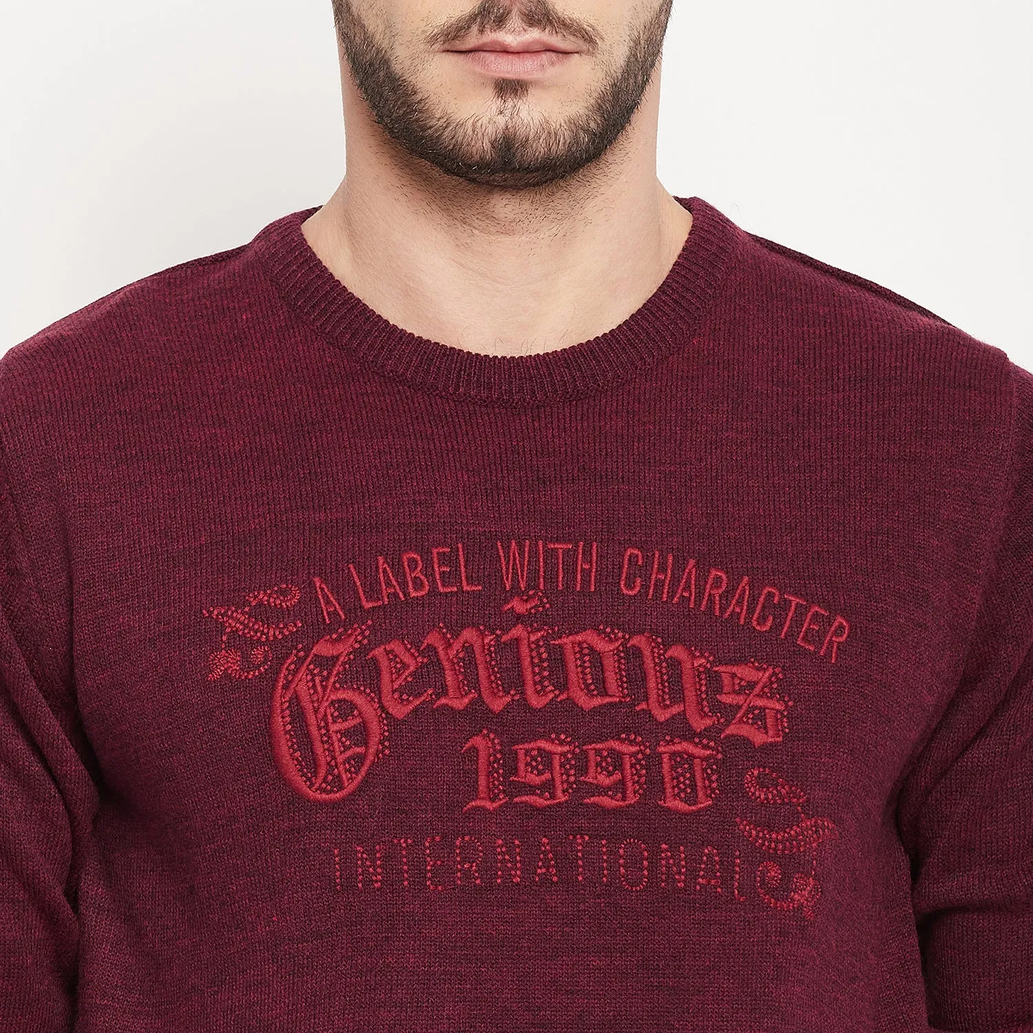 Duke Stardust Men Full Sleeve Round Neck Sweater (SDS2022)