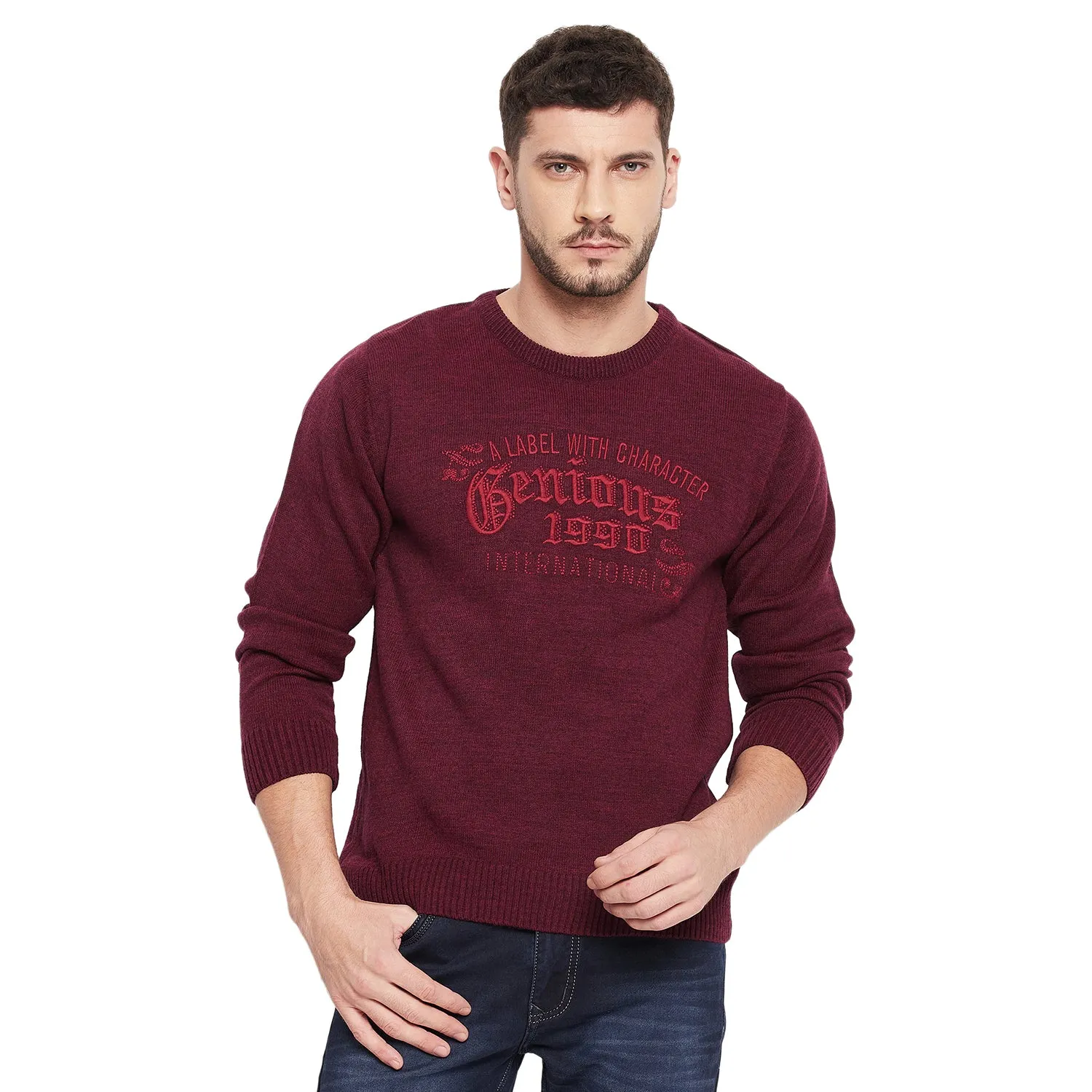Duke Stardust Men Full Sleeve Round Neck Sweater (SDS2022)