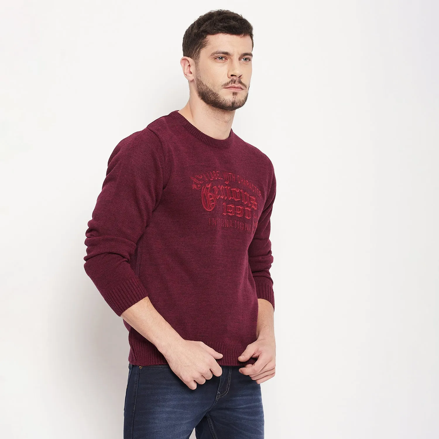 Duke Stardust Men Full Sleeve Round Neck Sweater (SDS2022)