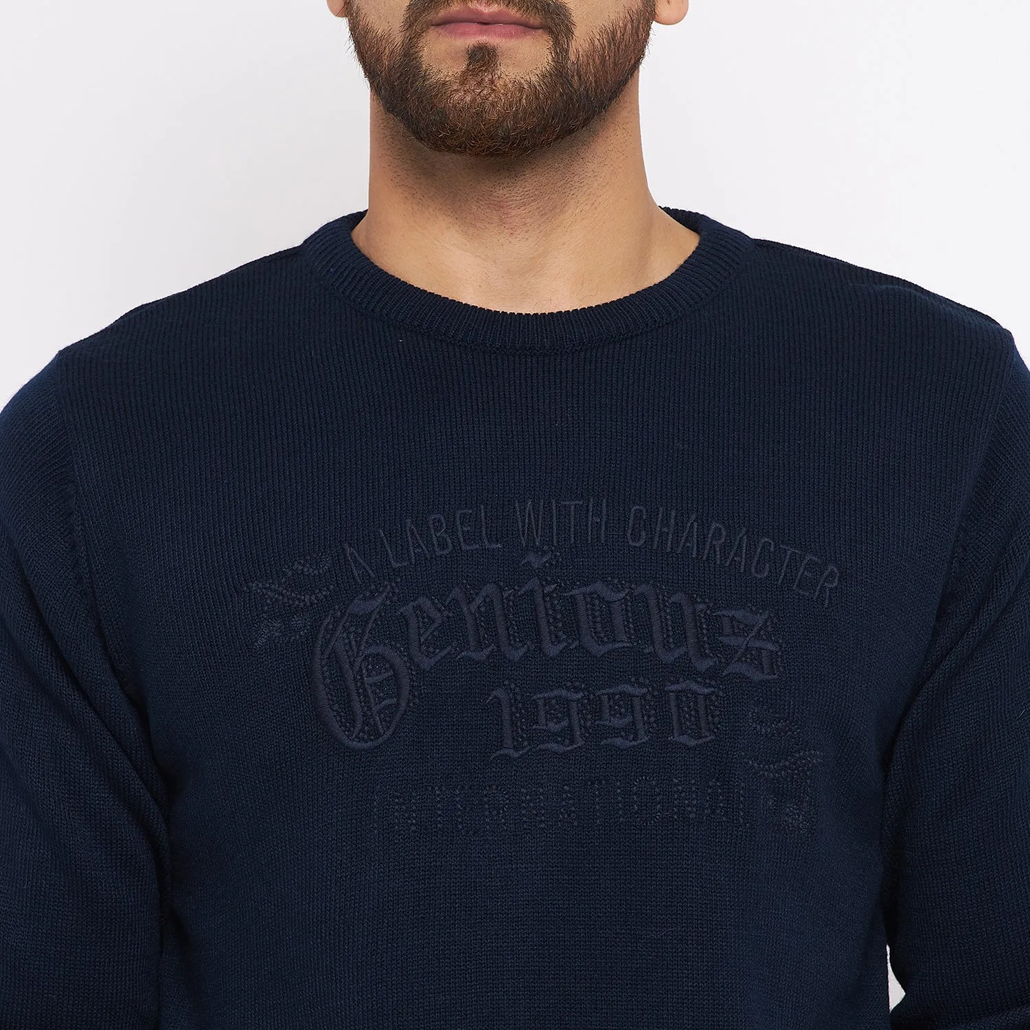 Duke Stardust Men Full Sleeve Round Neck Sweater (SDS2022)