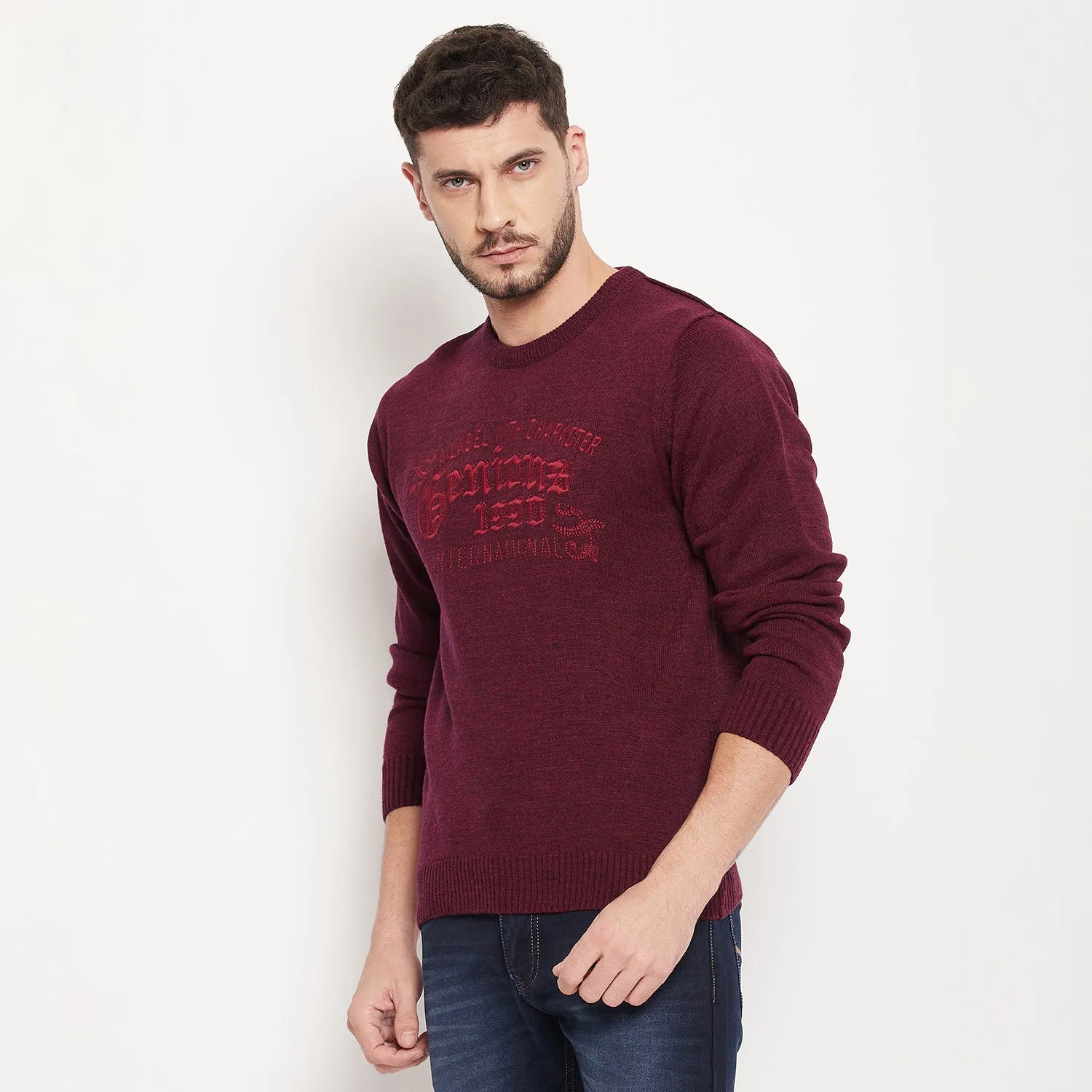 Duke Stardust Men Full Sleeve Round Neck Sweater (SDS2022)