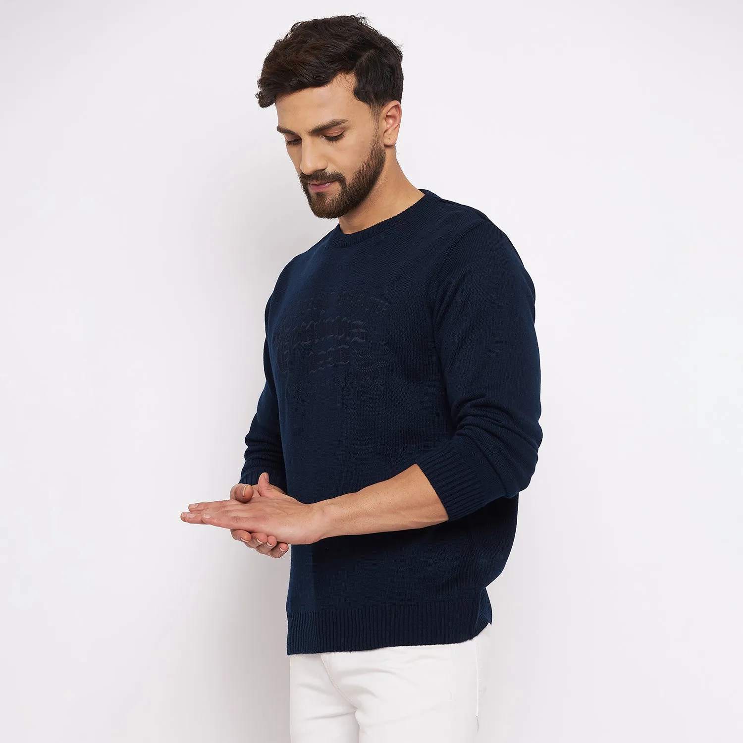 Duke Stardust Men Full Sleeve Round Neck Sweater (SDS2022)