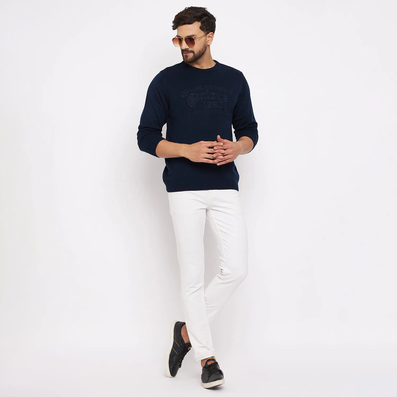 Duke Stardust Men Full Sleeve Round Neck Sweater (SDS2022)