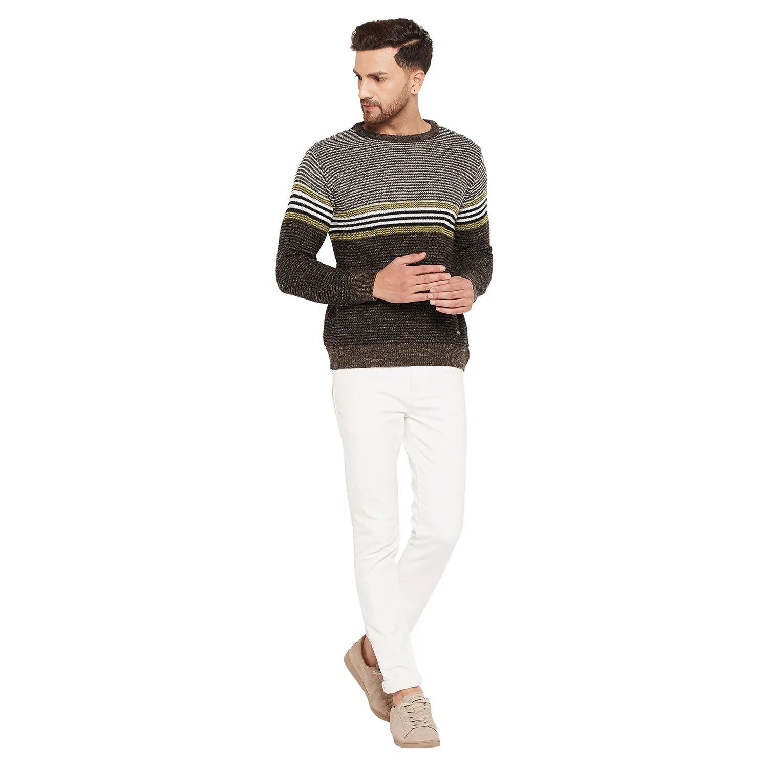 Duke Stardust Men Full Sleeve Round Neck Sweater (SDS2025)