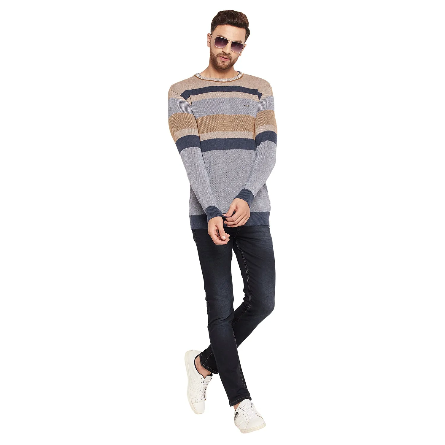 Duke Stardust Men Full Sleeve Round Neck Sweater (SDS2075)