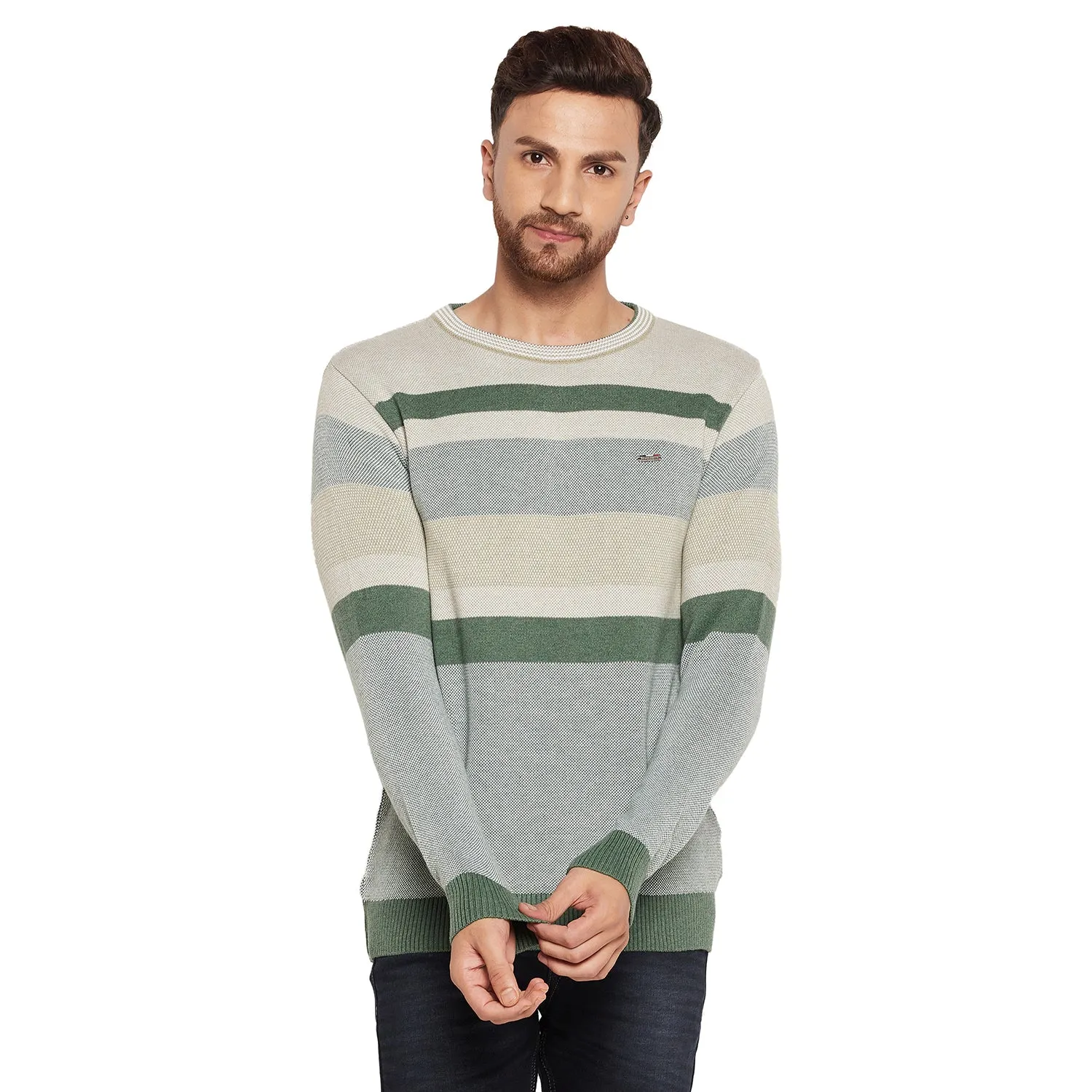 Duke Stardust Men Full Sleeve Round Neck Sweater (SDS2075)