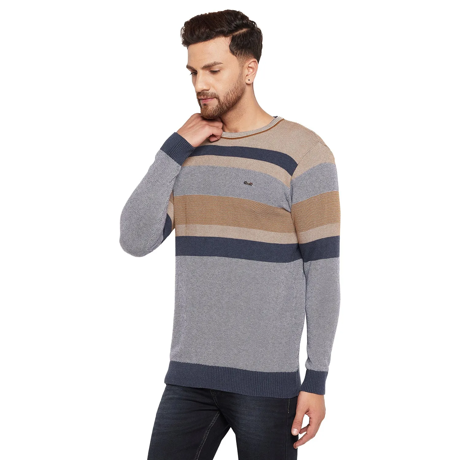 Duke Stardust Men Full Sleeve Round Neck Sweater (SDS2075)