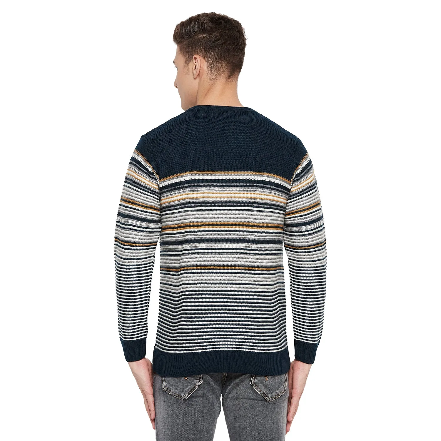 Duke Stardust Men Full Sleeve Round Neck Sweater (SDS2091)