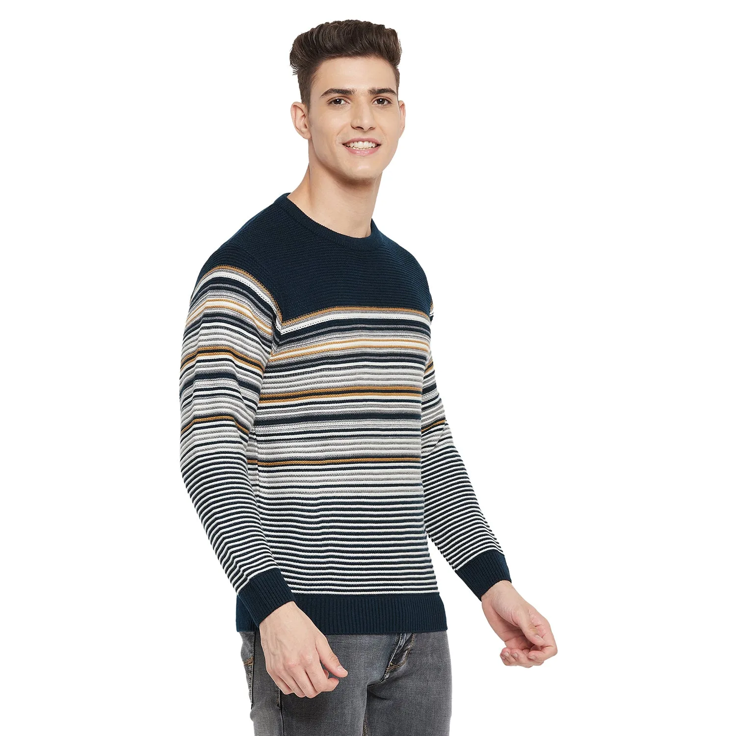 Duke Stardust Men Full Sleeve Round Neck Sweater (SDS2091)